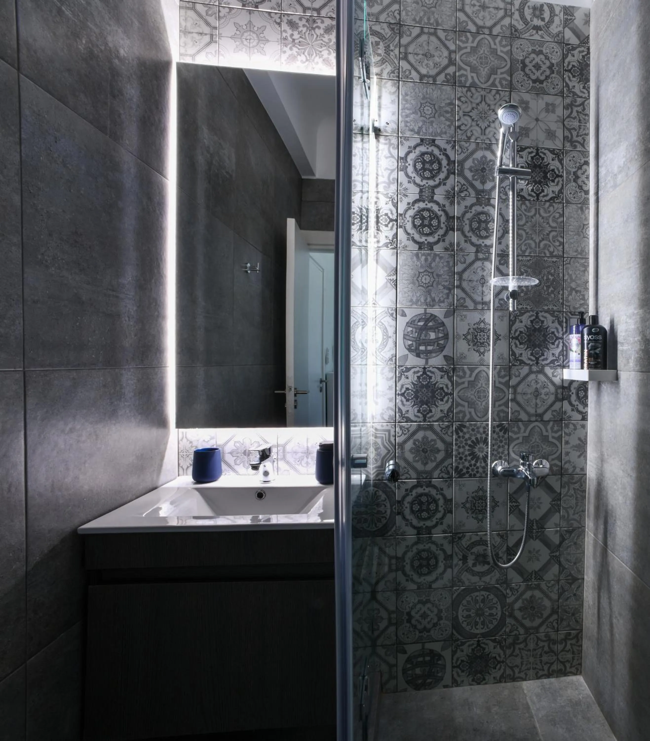 Shower in Kolonaki Boutique Apartments by Olala Homes