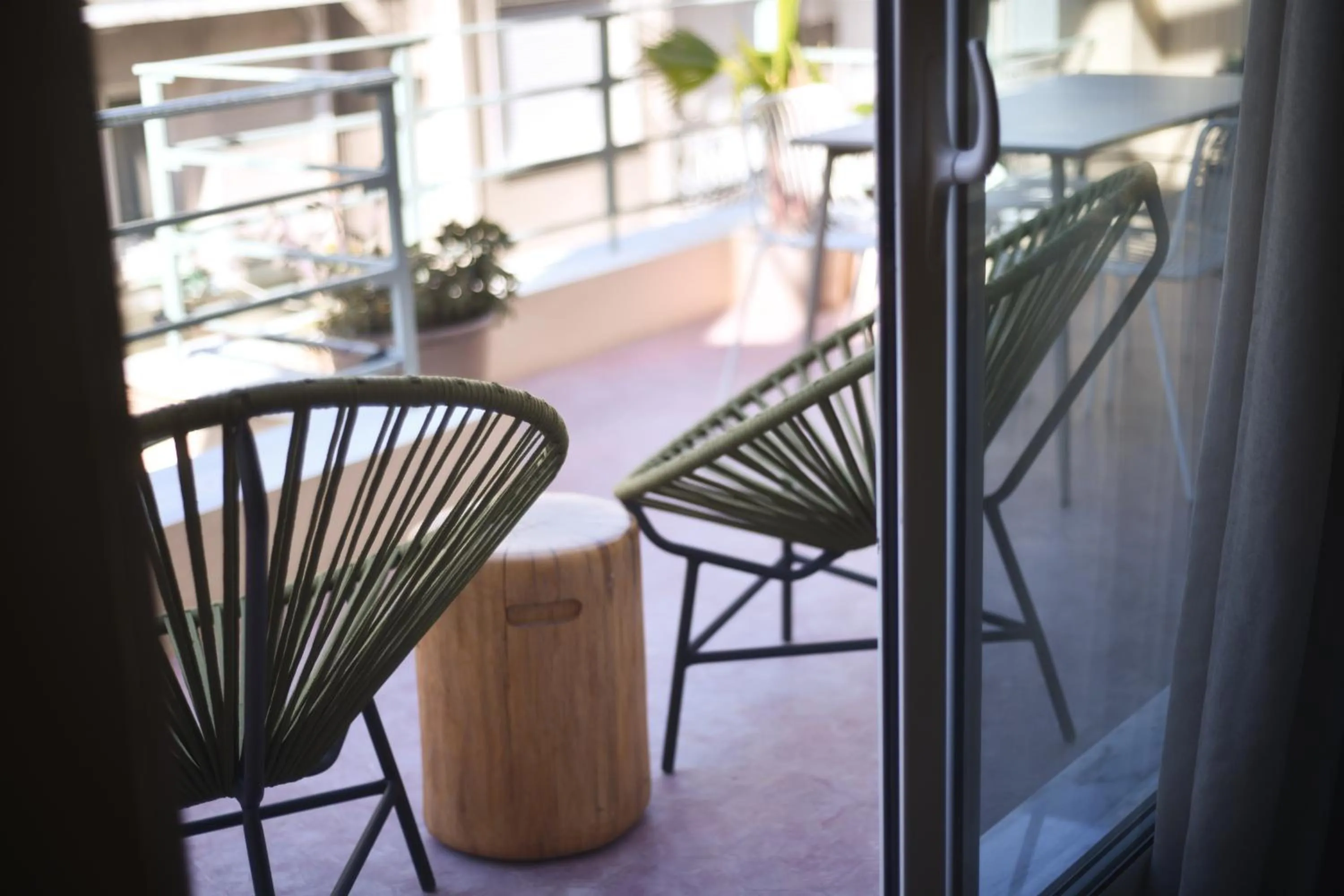 Balcony/Terrace in Kolonaki Boutique Apartments by Olala Homes