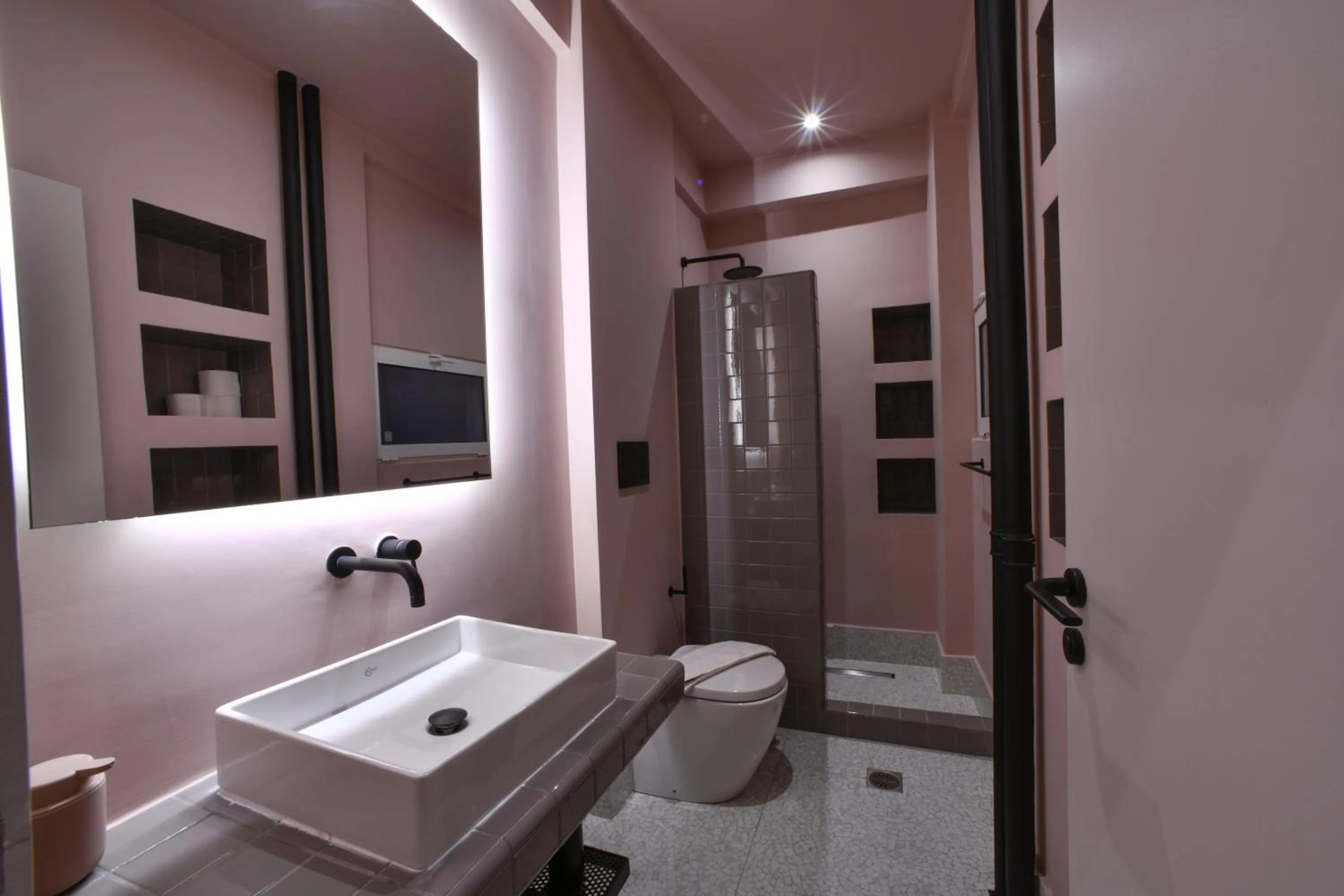 Toilet in Kolonaki Boutique Apartments by Olala Homes