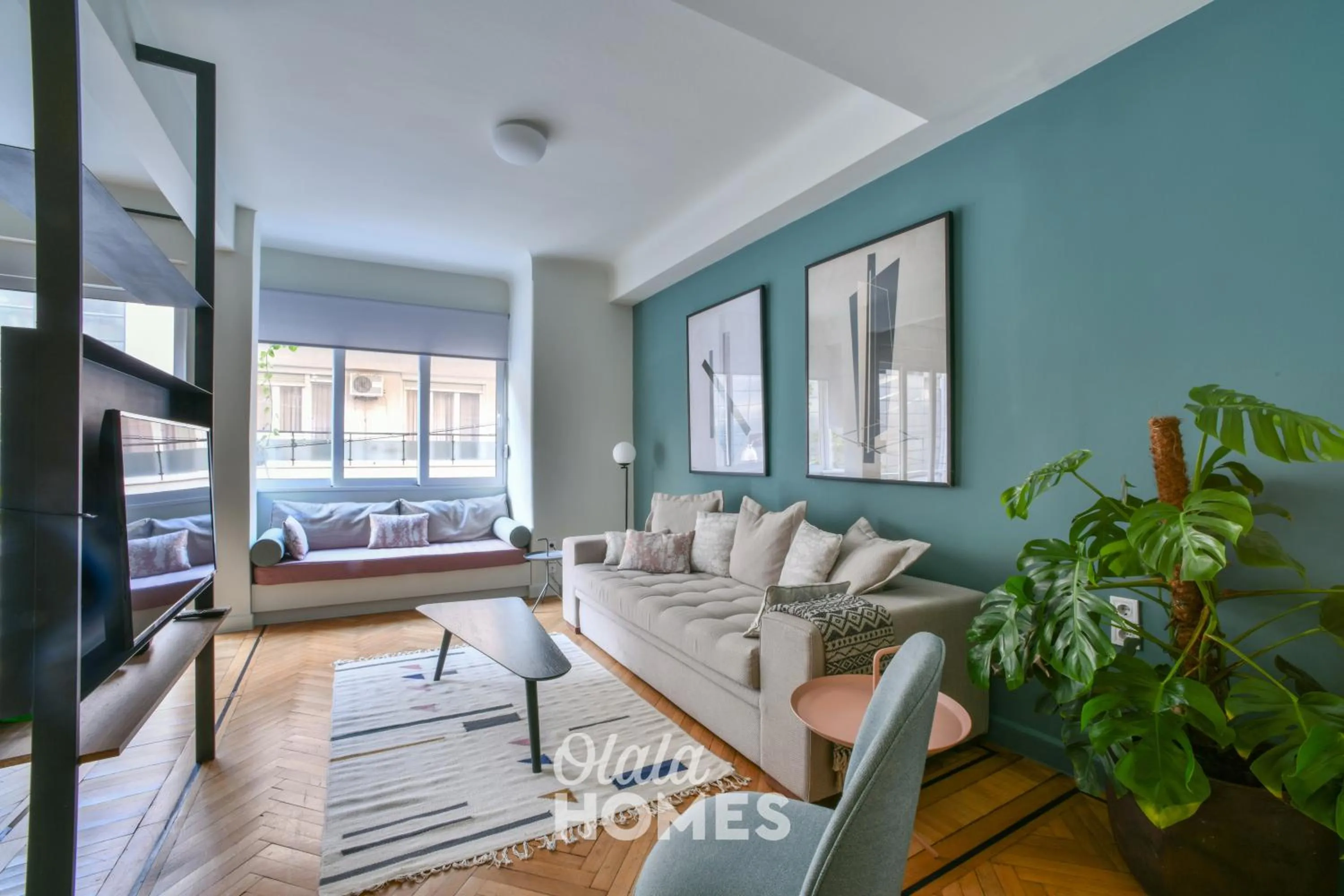 Living room in Kolonaki Boutique Apartments by Olala Homes