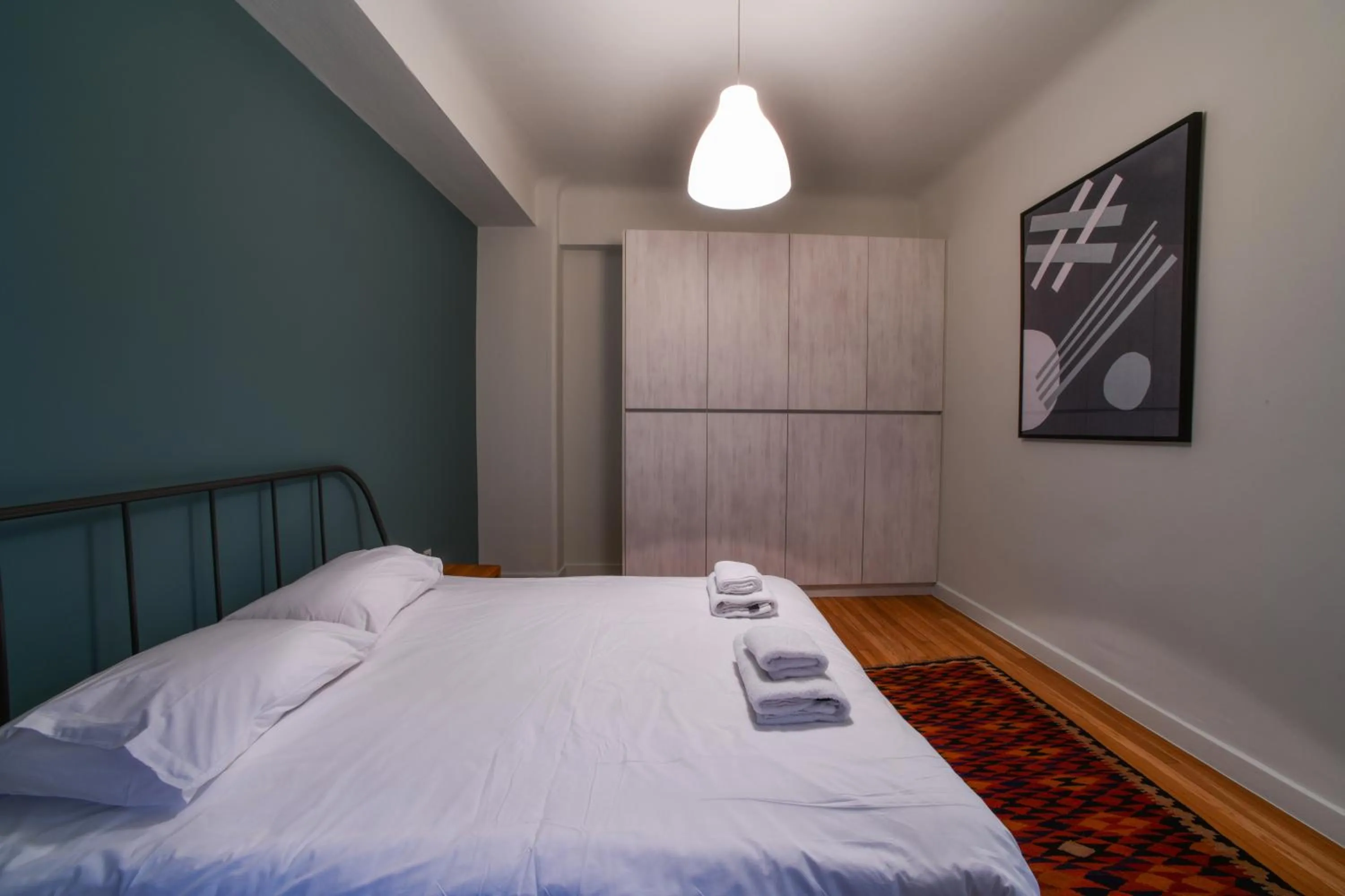 Bedroom, Bed in Kolonaki Boutique Apartments by Olala Homes