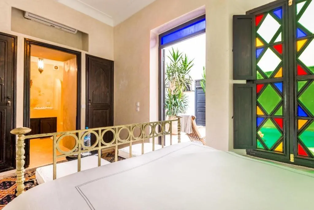 Bed in Riad Boustane