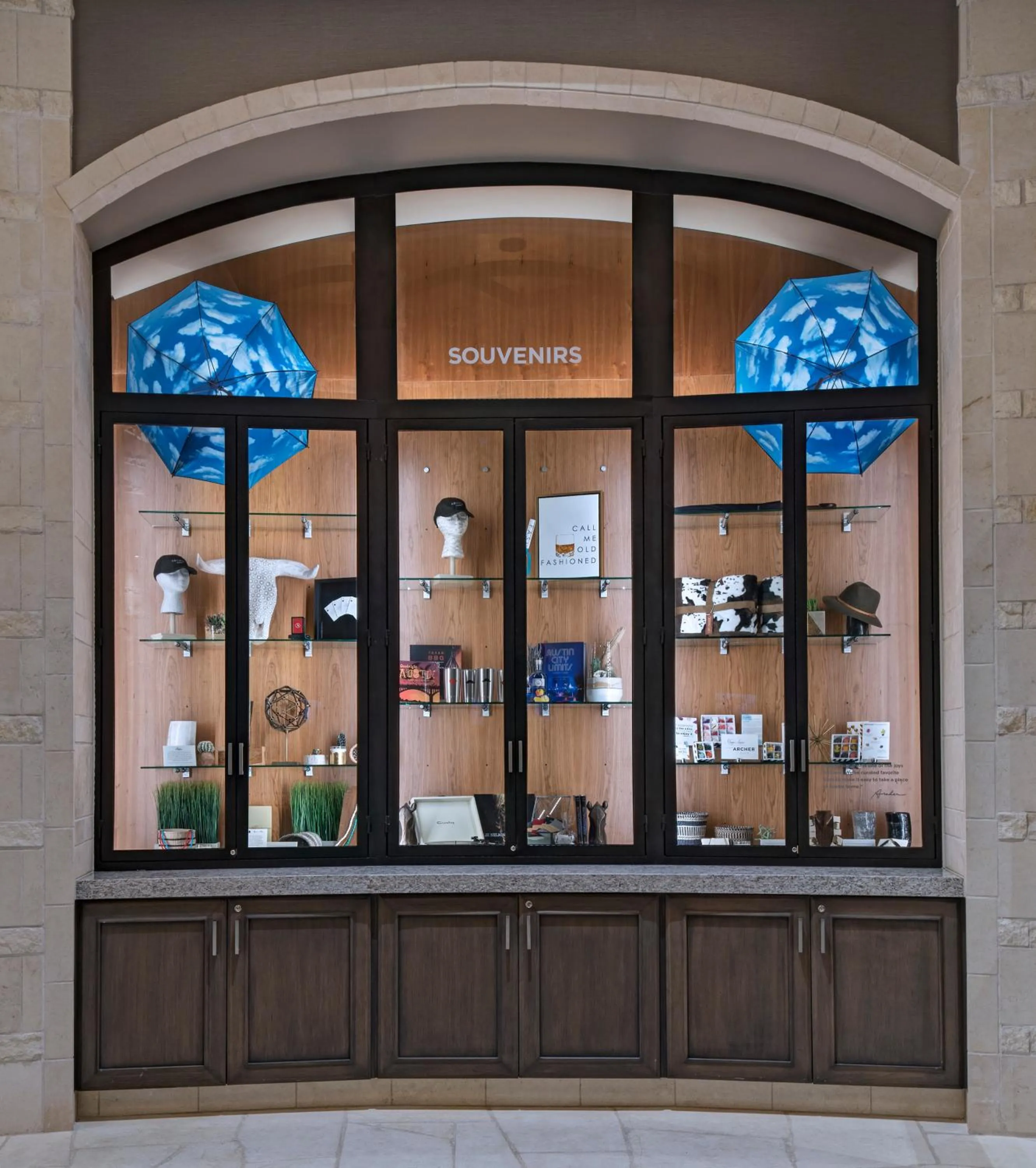 Shopping Area in Archer Hotel Austin