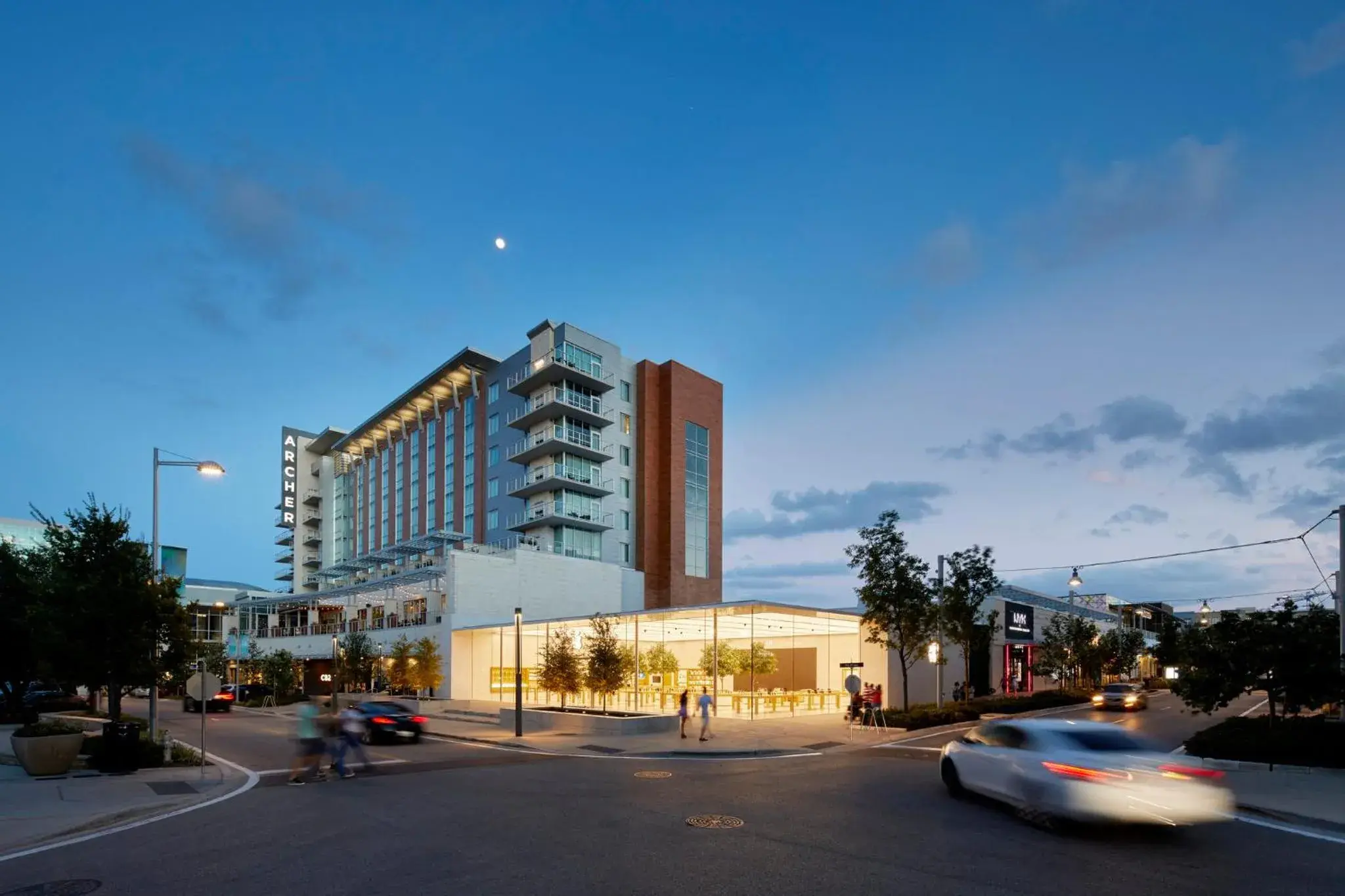 Property building in Archer Hotel Austin Property building in Archer Hotel Austin