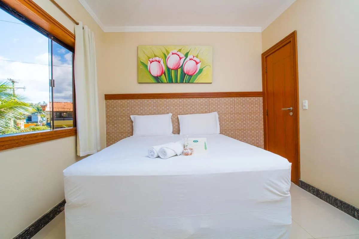 Bed in Vila Miola Hotel