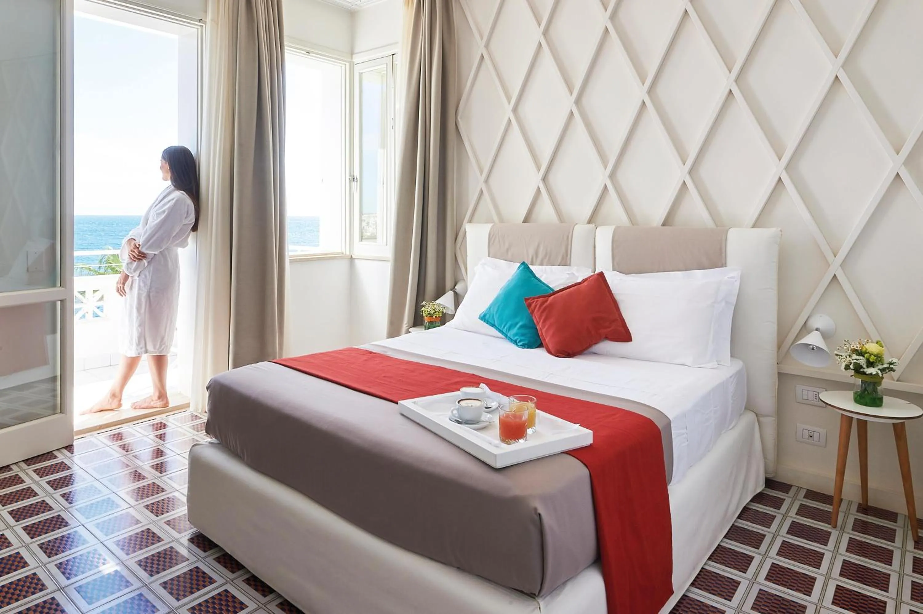 Bed in Grand Hotel Riviera - CDSHotels