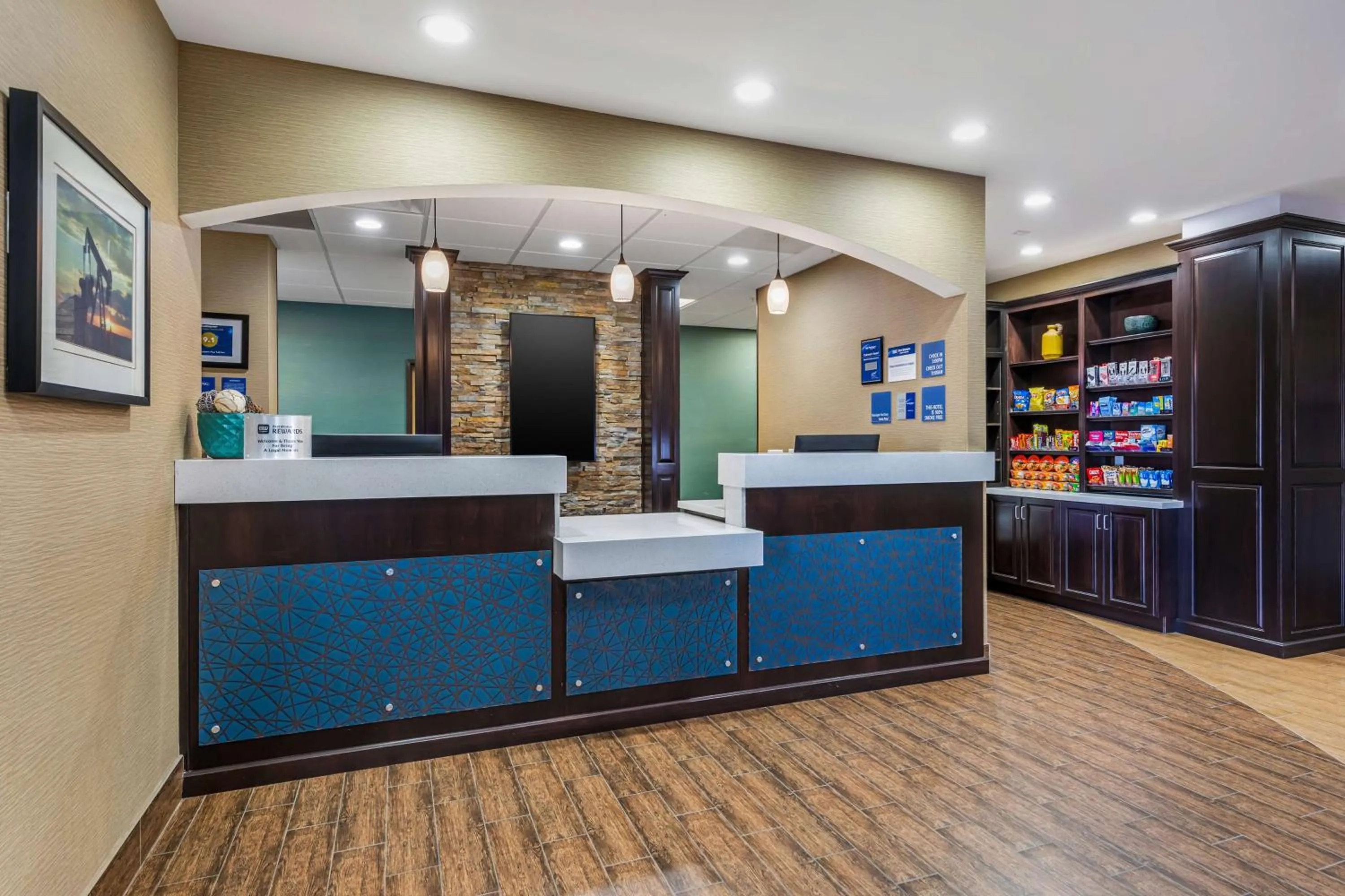 Lobby or reception in Best Western Plus Taft Inn