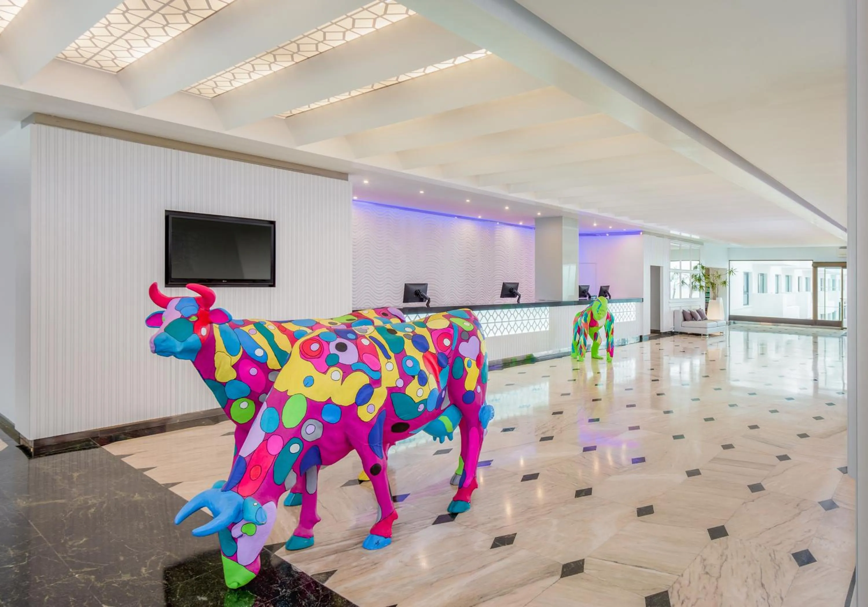 Lobby or reception in Hotel Ocean House Costa del Sol, Affiliated by Meliá