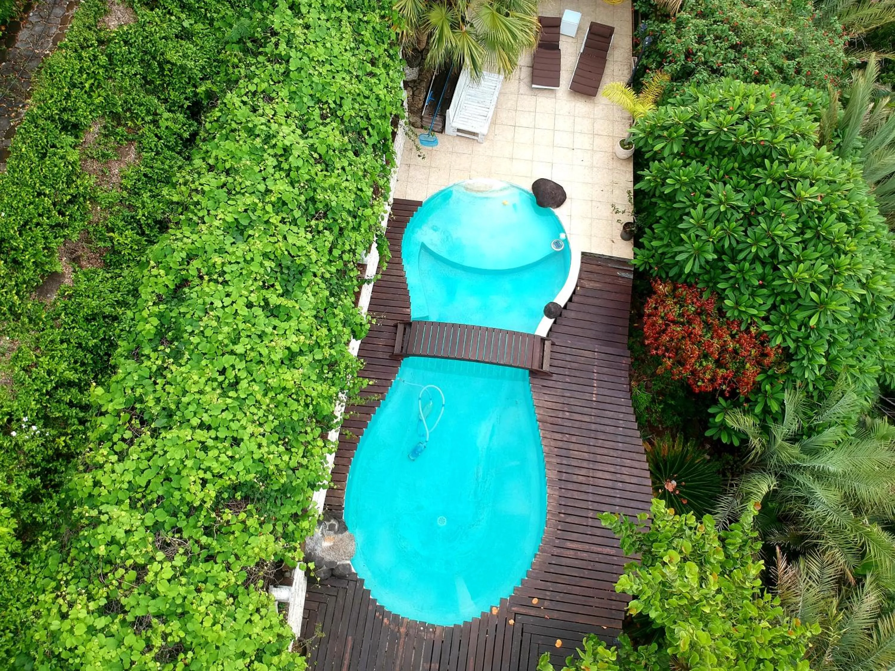 Swimming pool in Chalet De Tahiti