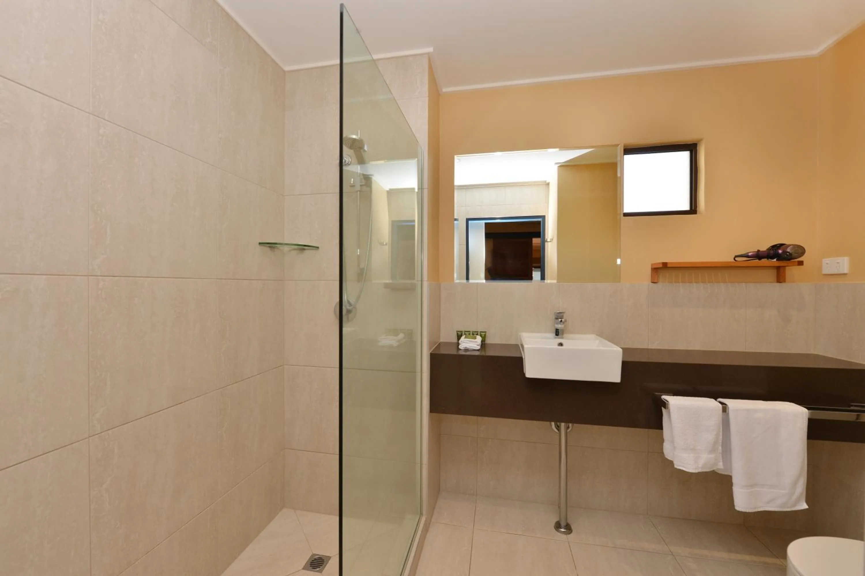 Bathroom in Seascape Apartments at Villa San Michele