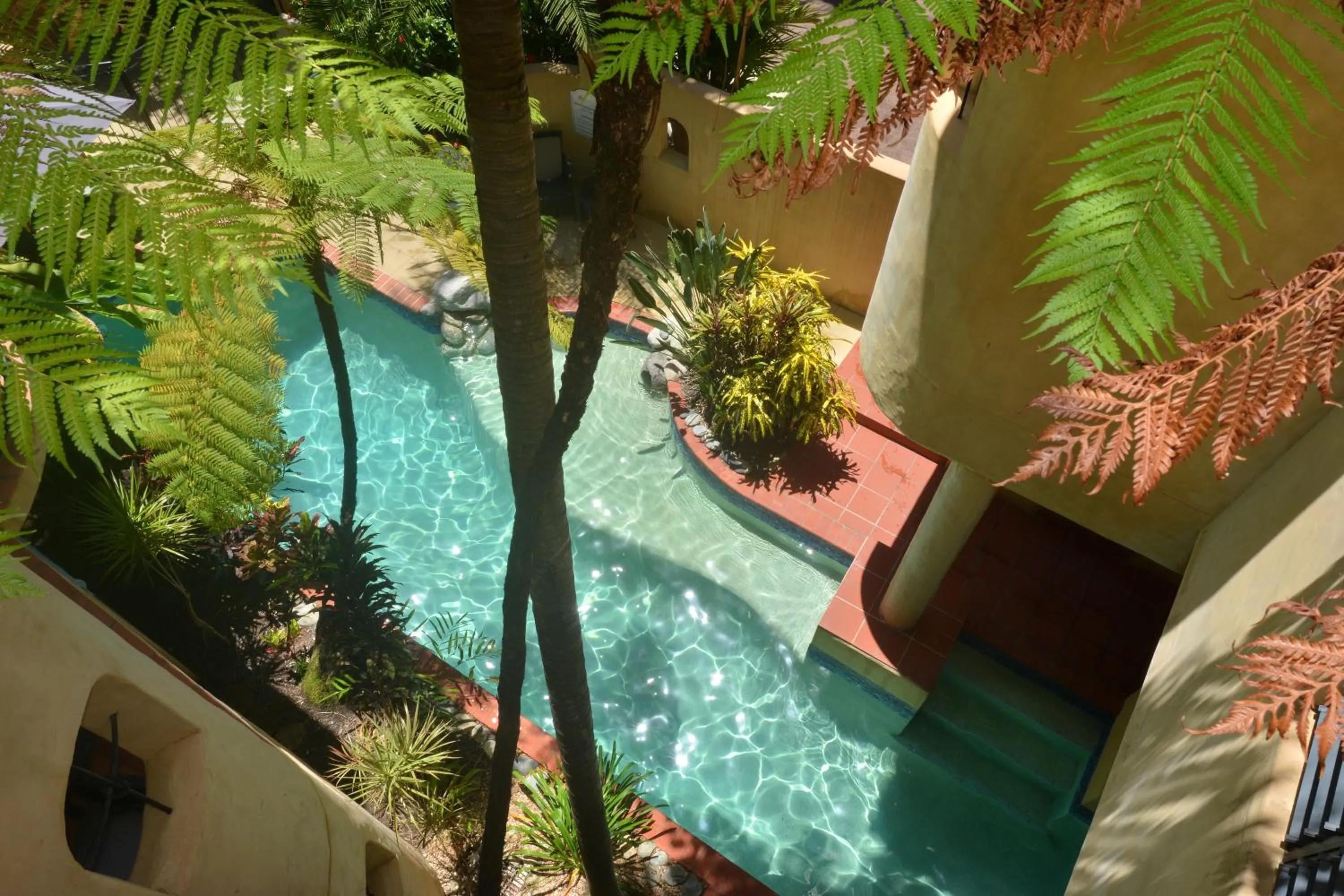 Swimming pool in Seascape Apartments at Villa San Michele