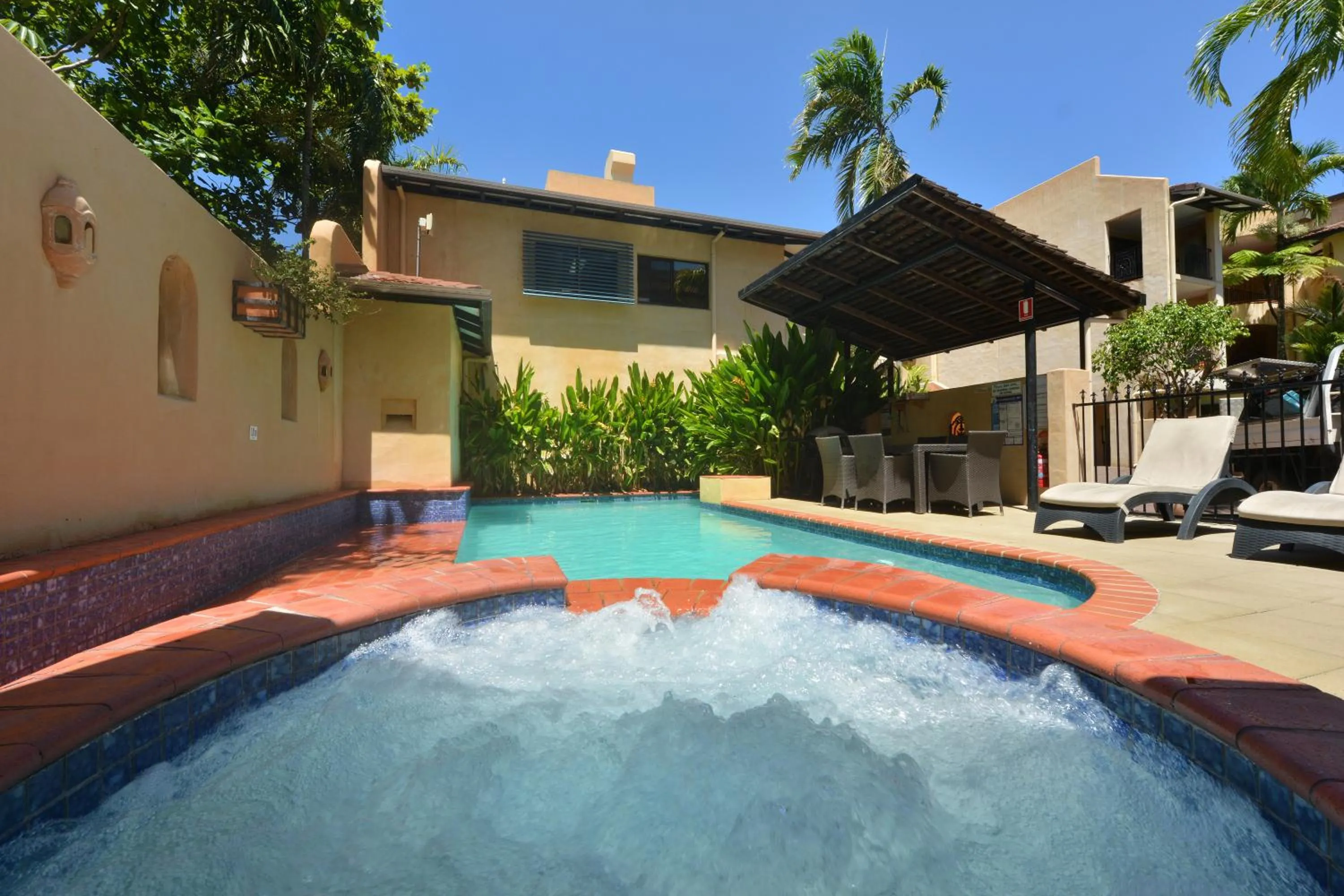 Swimming pool in Seascape Apartments at Villa San Michele