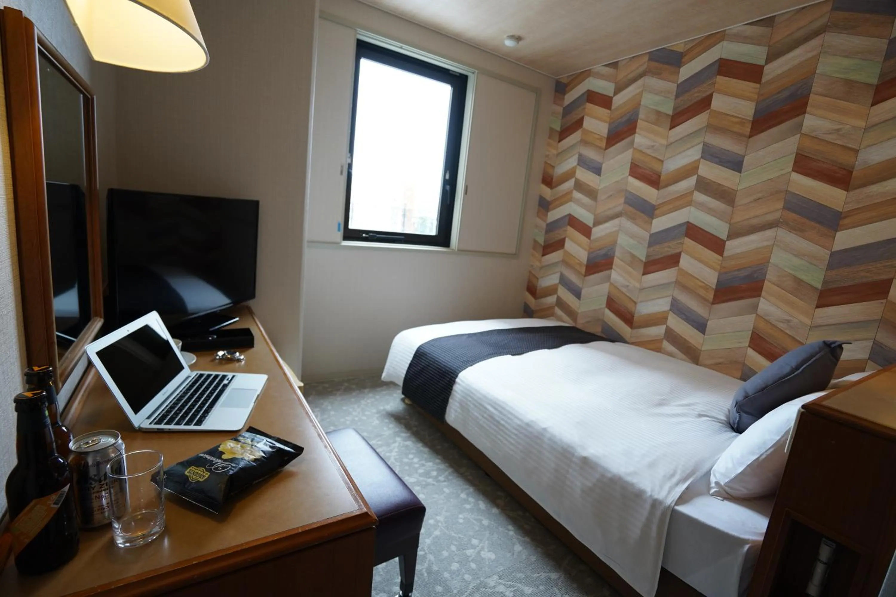 Photo of the whole room, Bed in Hotel New Gaea Itoshima