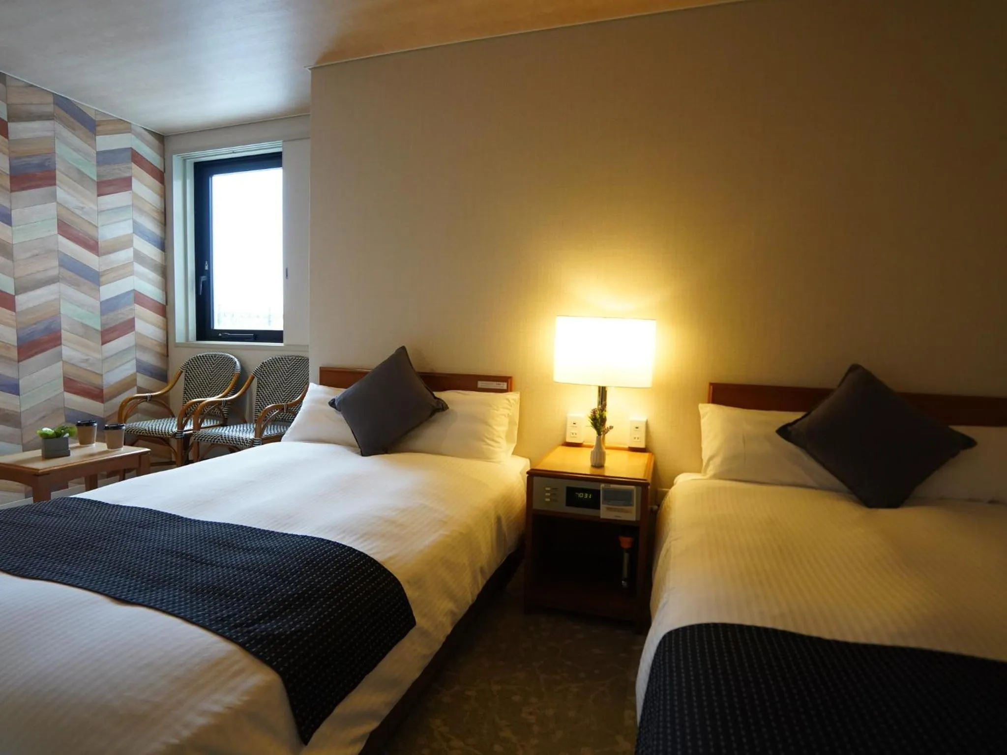 Photo of the whole room, Bed in Hotel New Gaea Itoshima