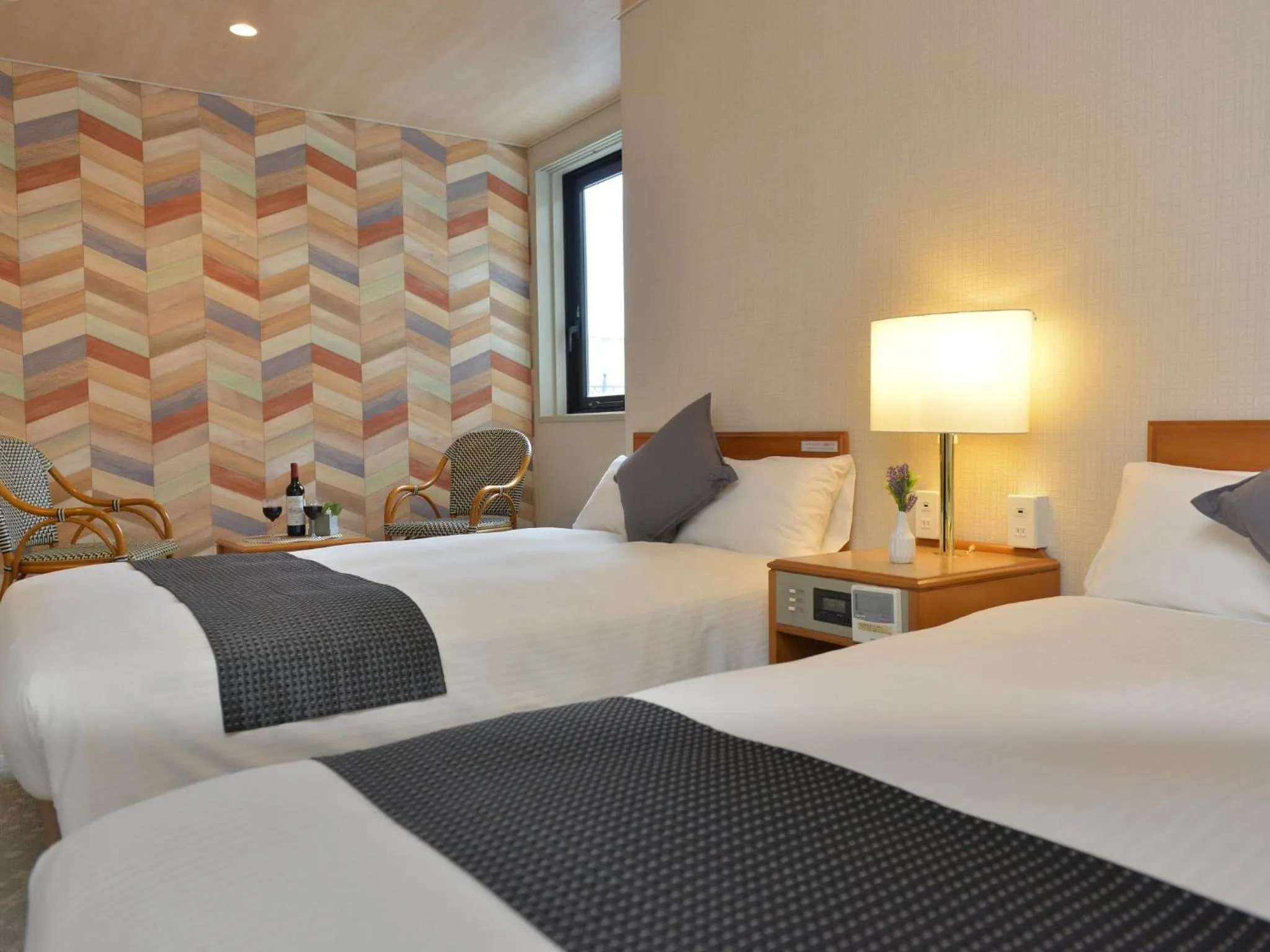 Photo of the whole room, Bed in Hotel New Gaea Itoshima