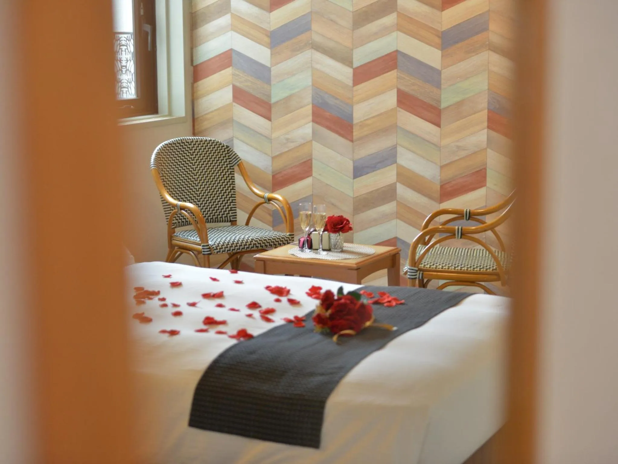 Photo of the whole room, Bed in Hotel New Gaea Itoshima