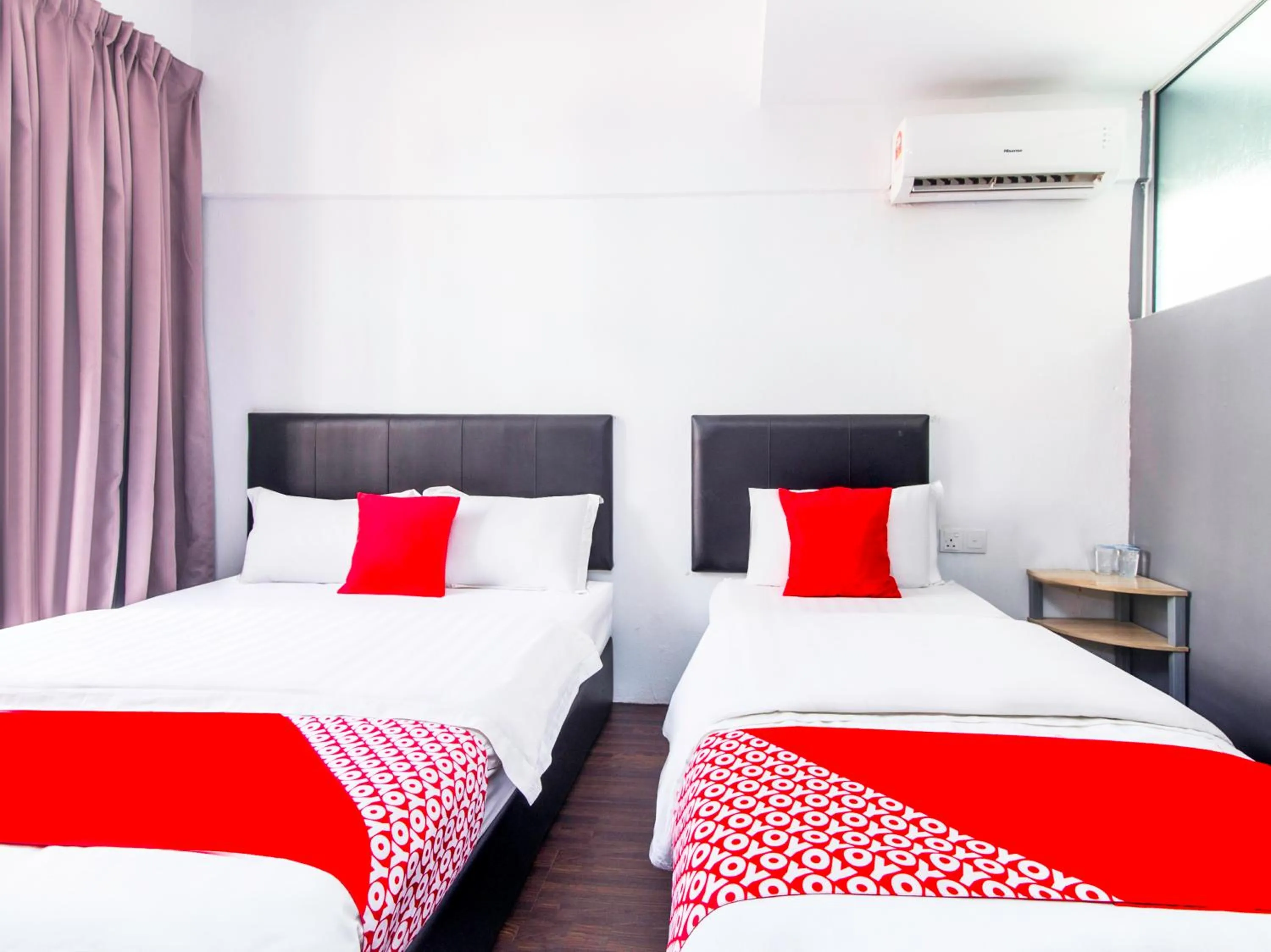 Bedroom, Bed in Super OYO 251 Intime Hotel