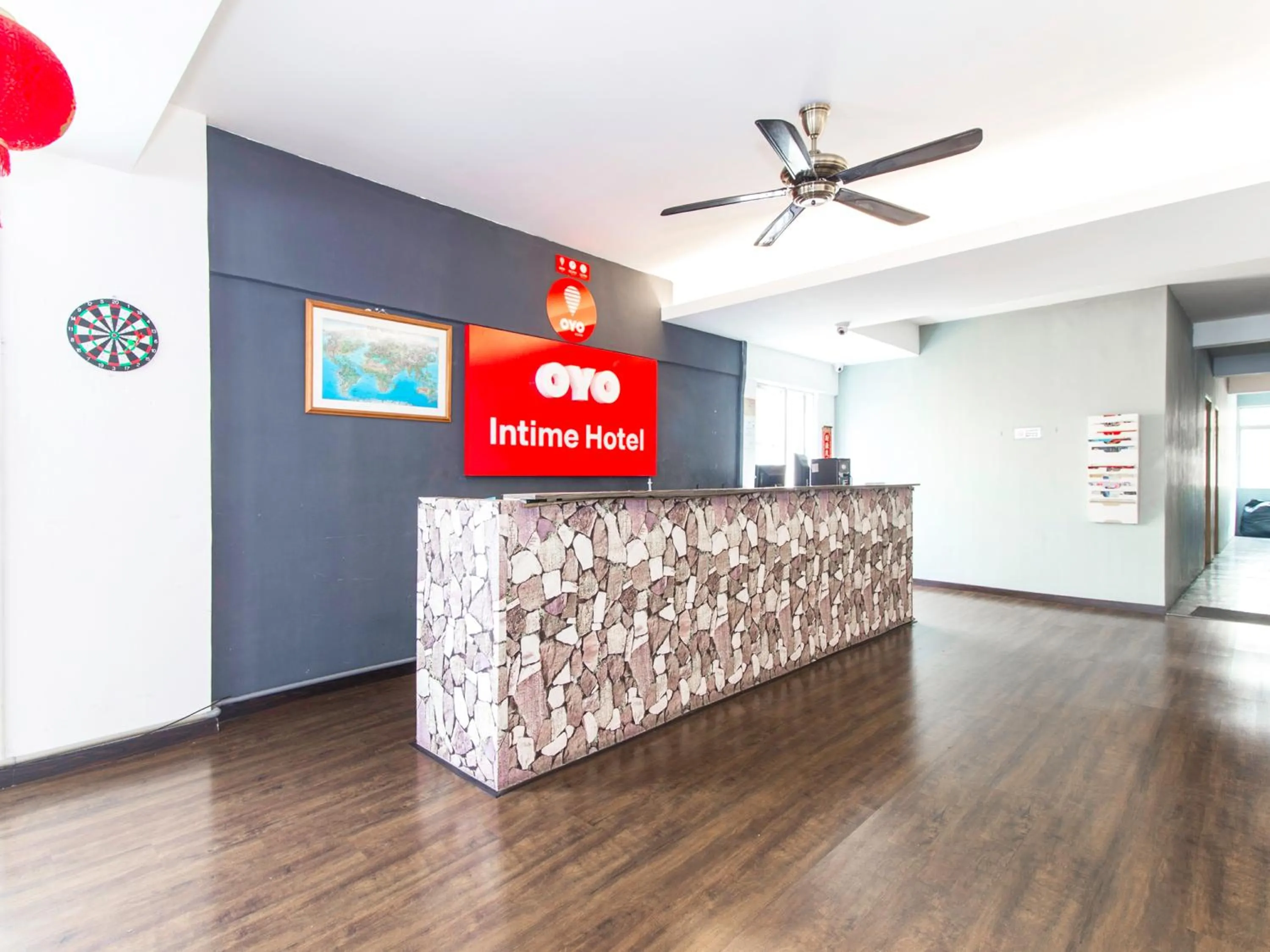 Lobby or reception in Super OYO 251 Intime Hotel