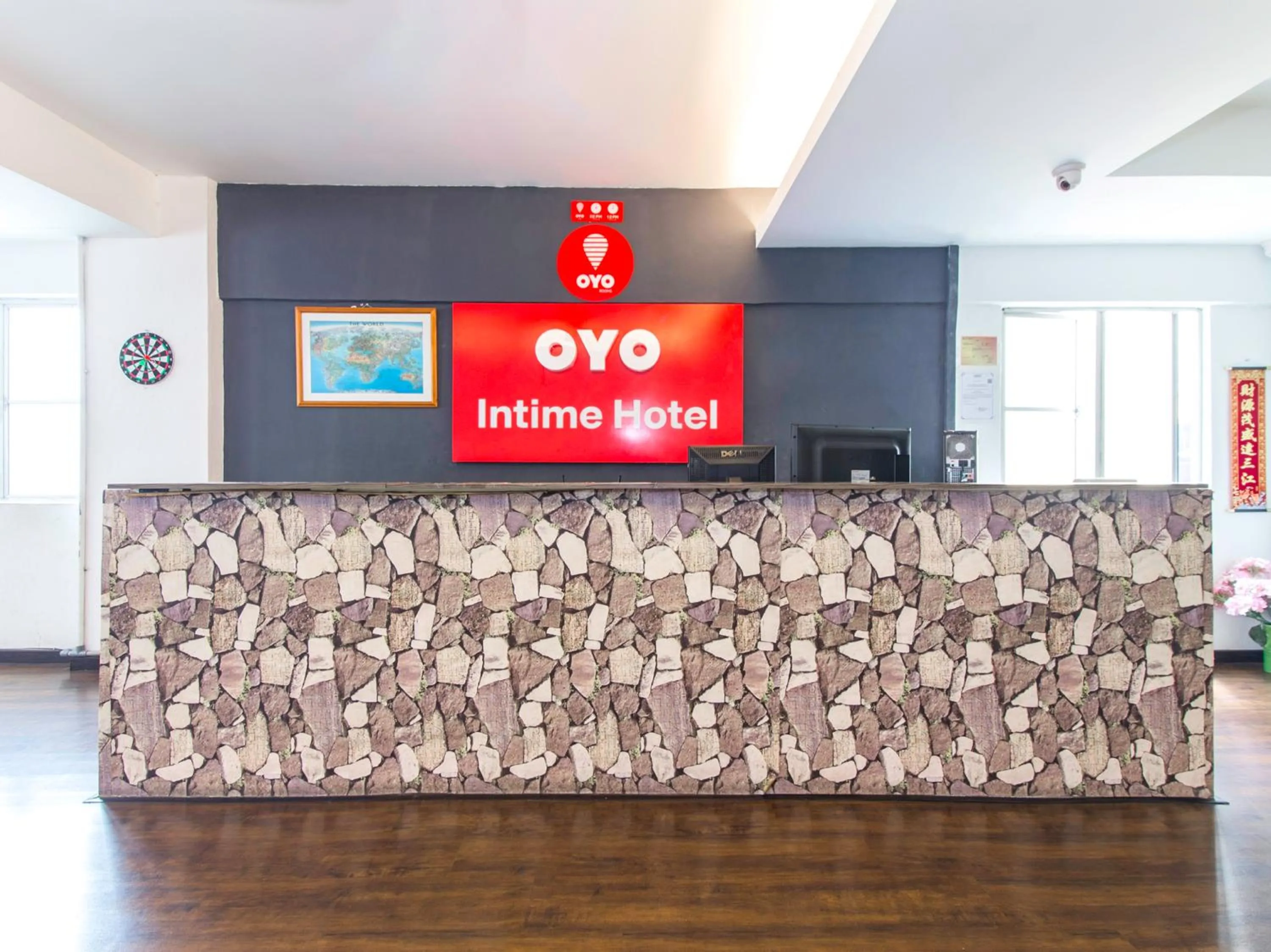 Lobby or reception in Super OYO 251 Intime Hotel
