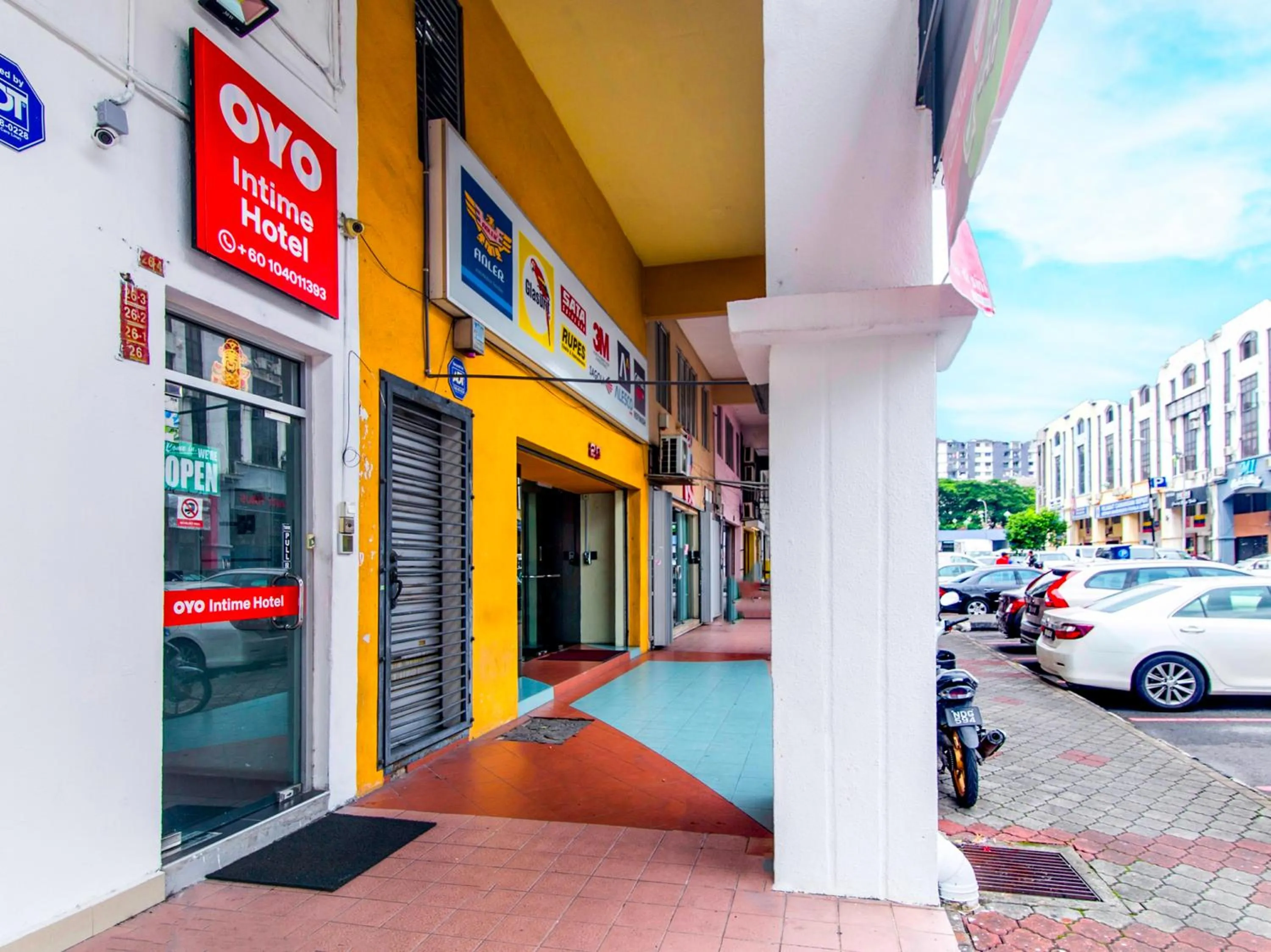 Facade/entrance in Super OYO 251 Intime Hotel