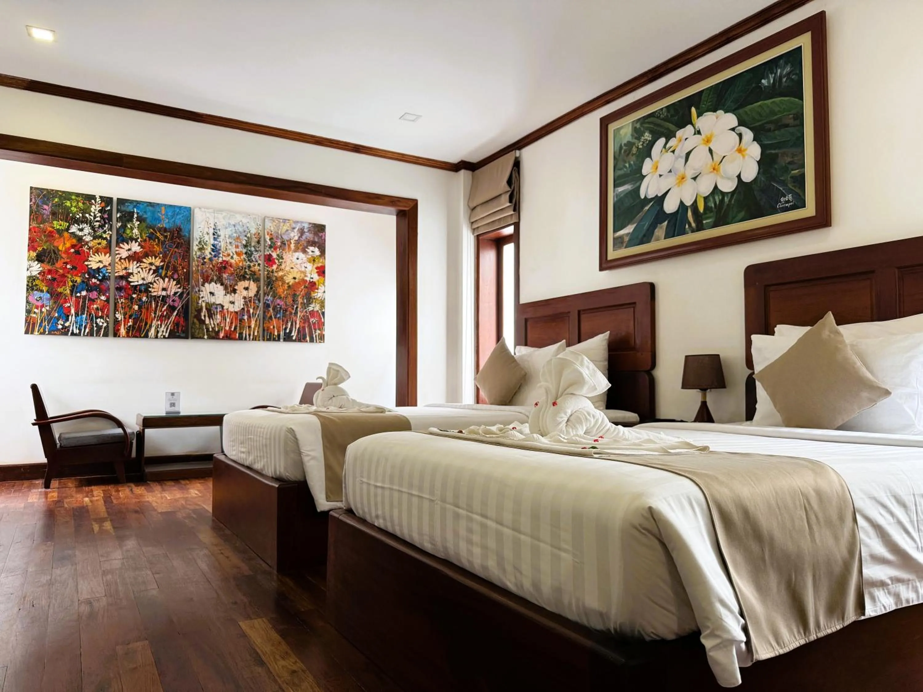 Bed in Maison Saiko Angkor Boutique