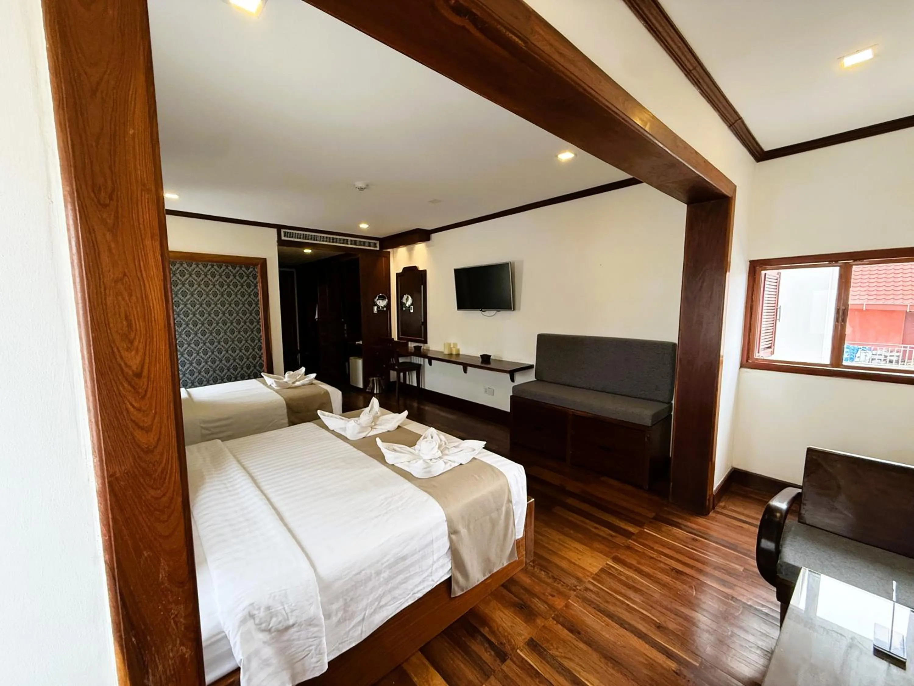 Bed in Maison Saiko Angkor Boutique