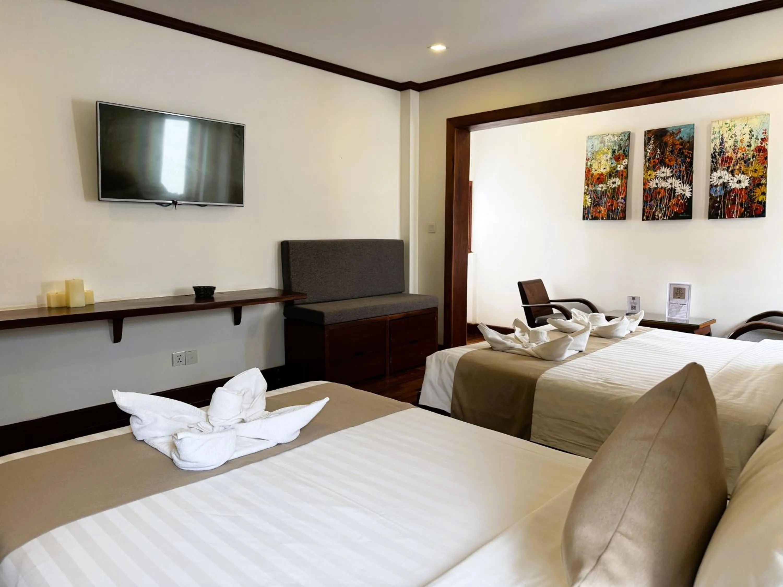 Bed in Maison Saiko Angkor Boutique