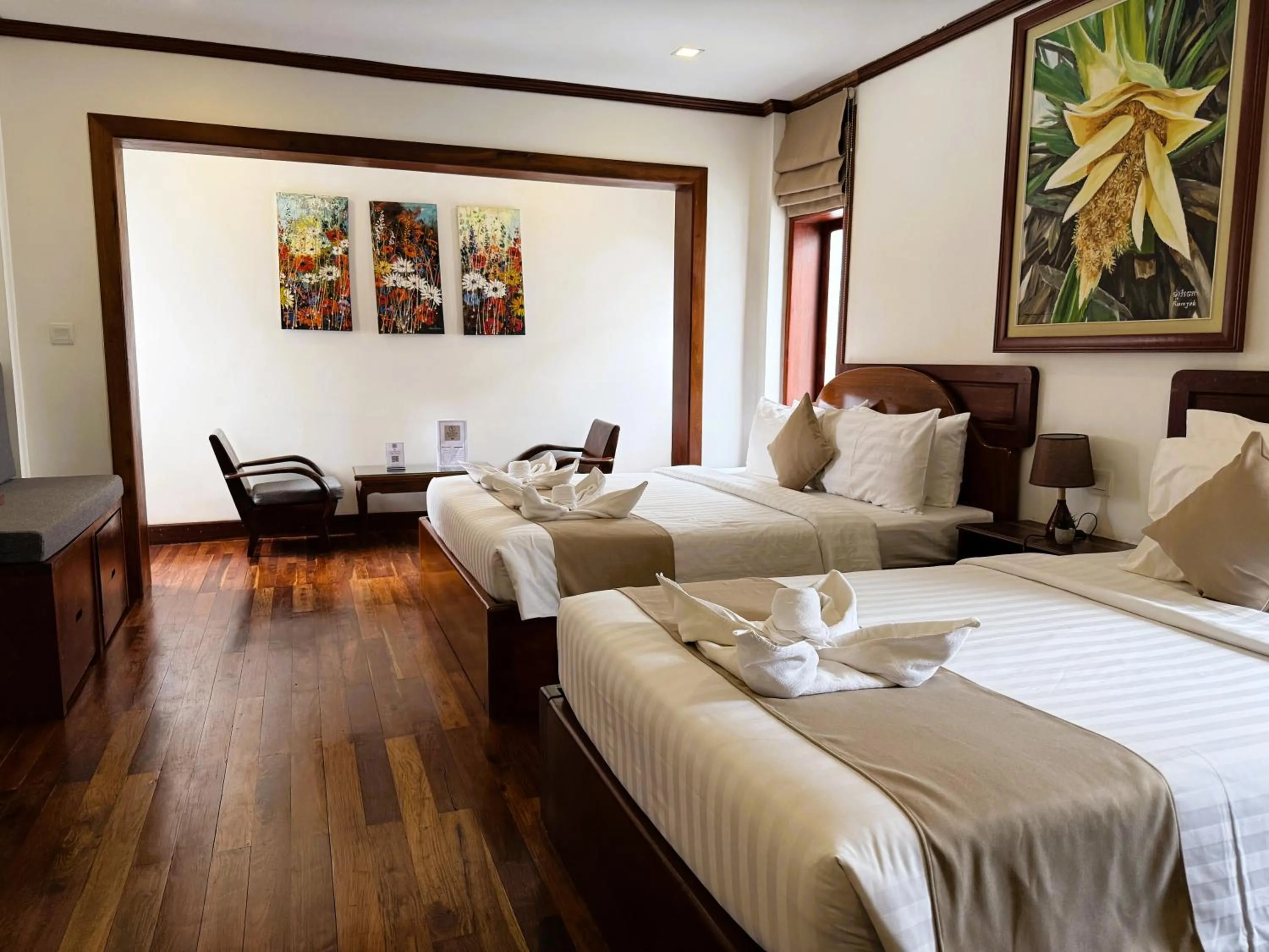 Bed in Maison Saiko Angkor Boutique