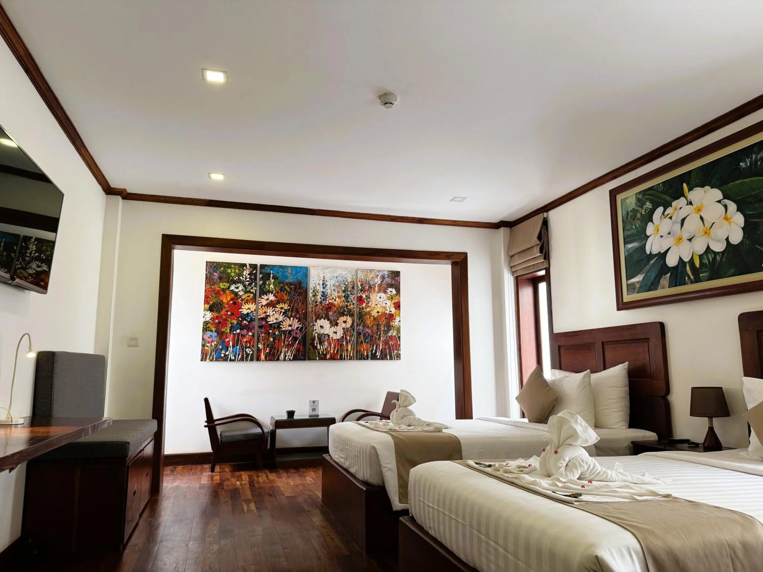Bed in Maison Saiko Angkor Boutique