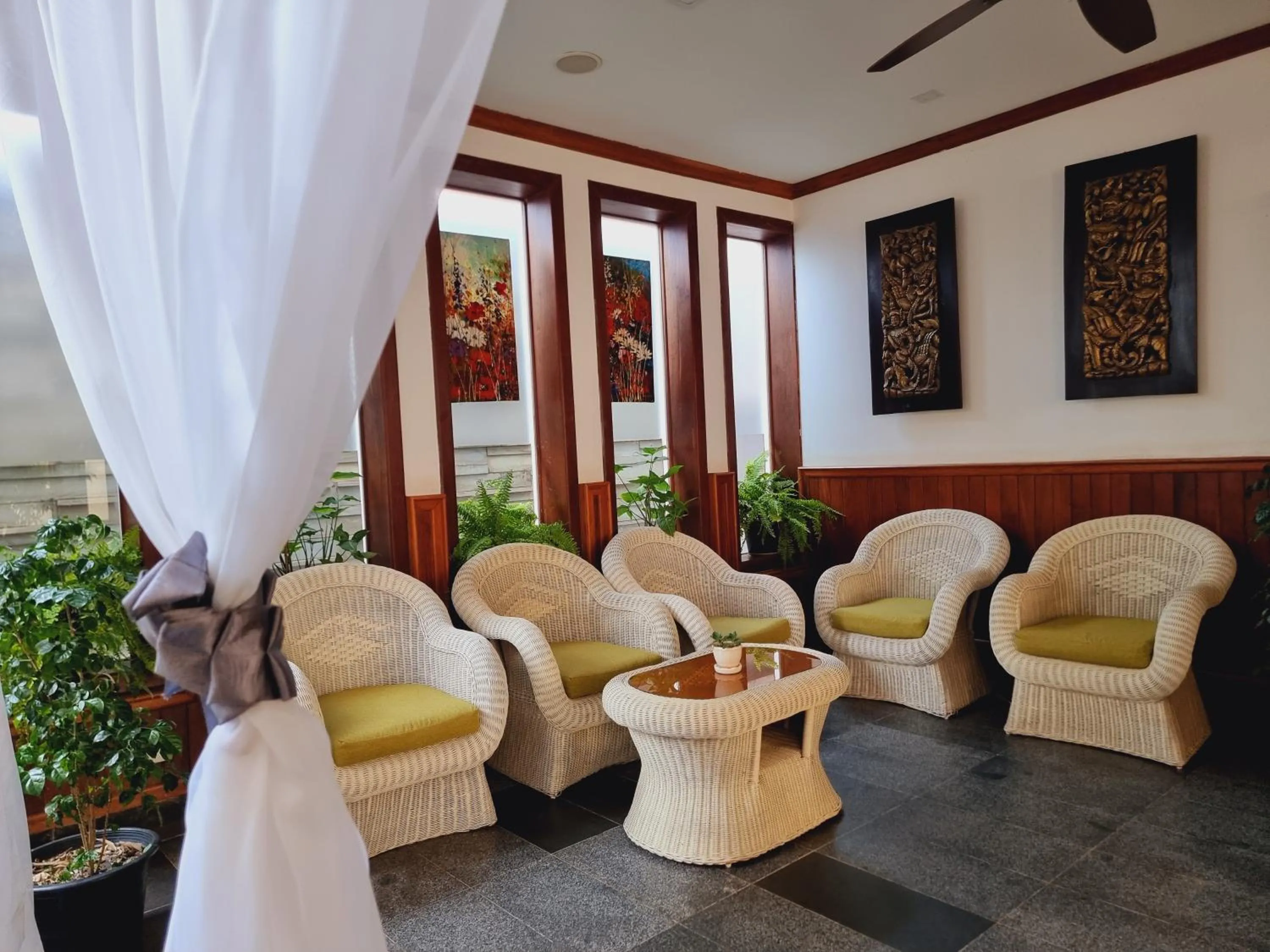 Lounge or bar in Víd Angkor Boutique