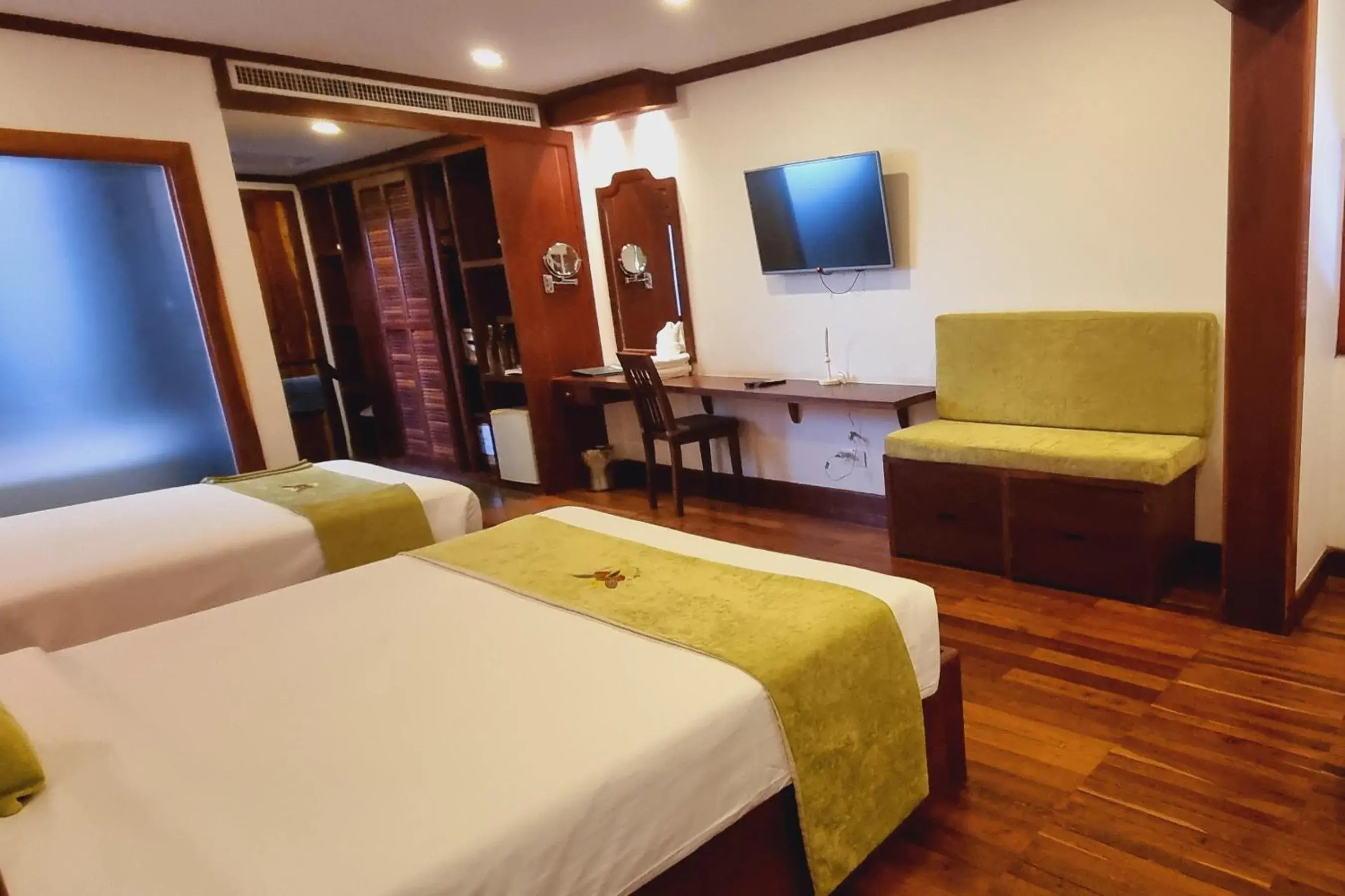 Bed in Víd Angkor Boutique Bed in Víd Angkor Boutique