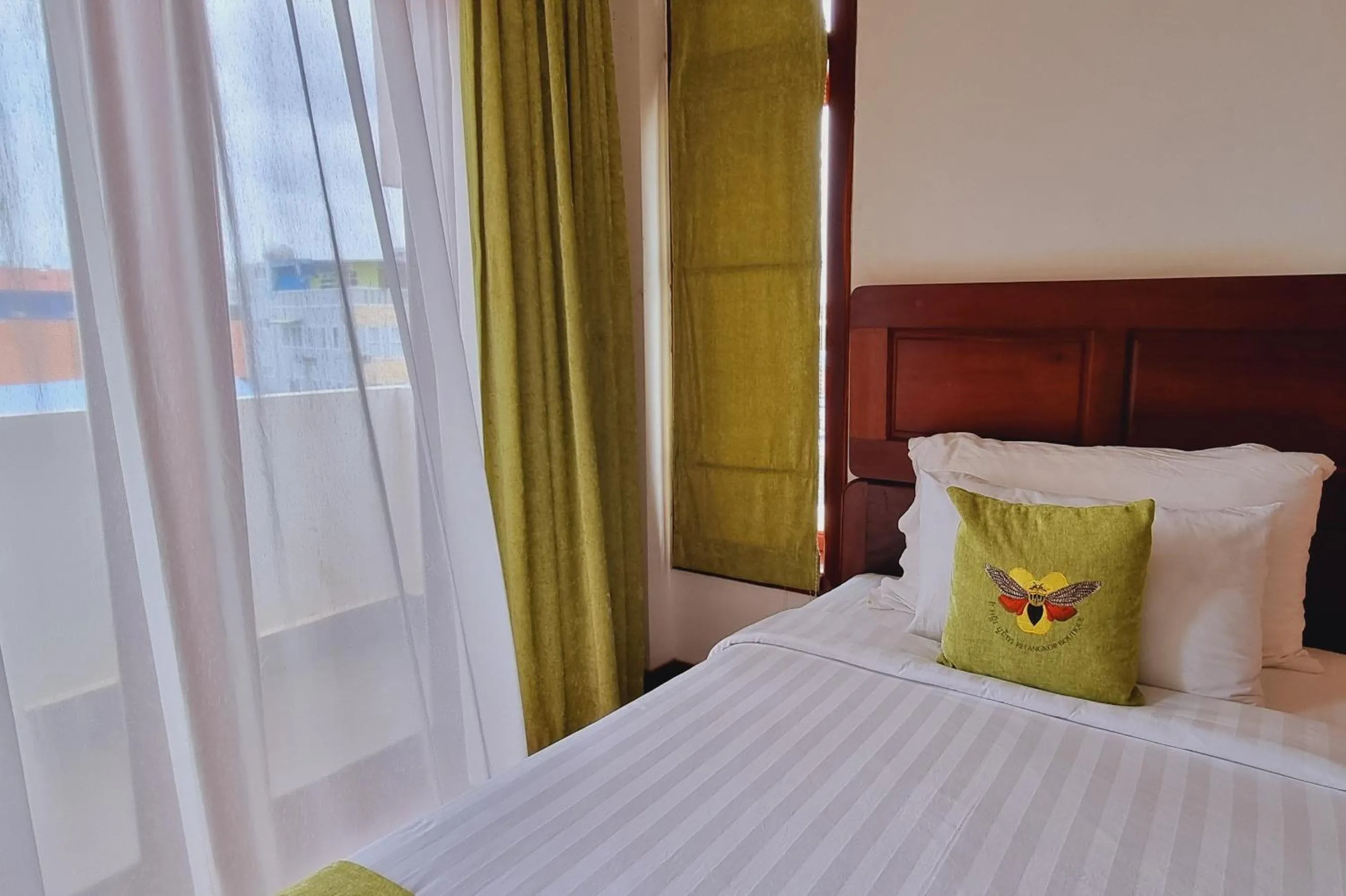 Bed in Víd Angkor Boutique