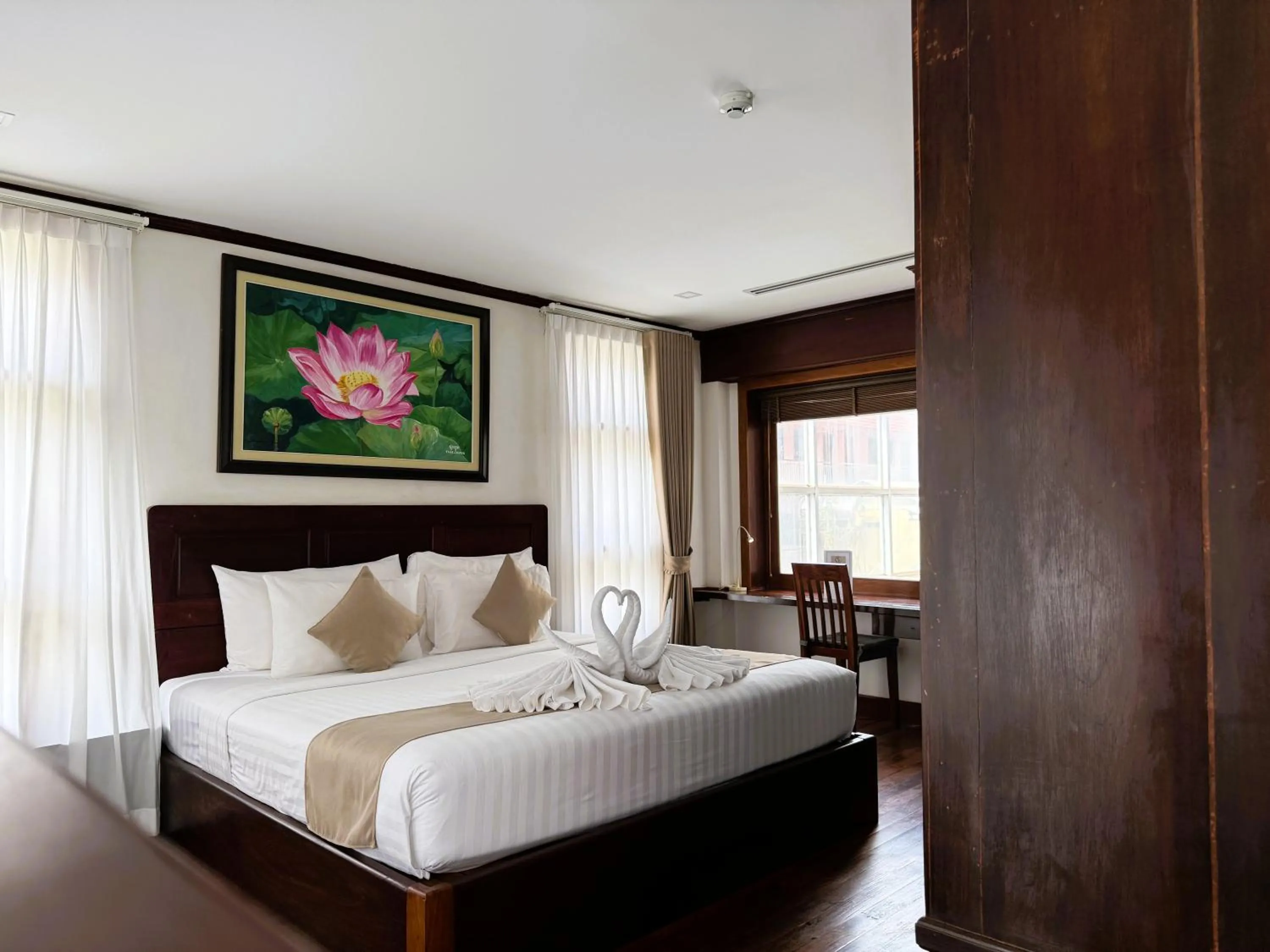 Bed in Maison Saiko Angkor Boutique