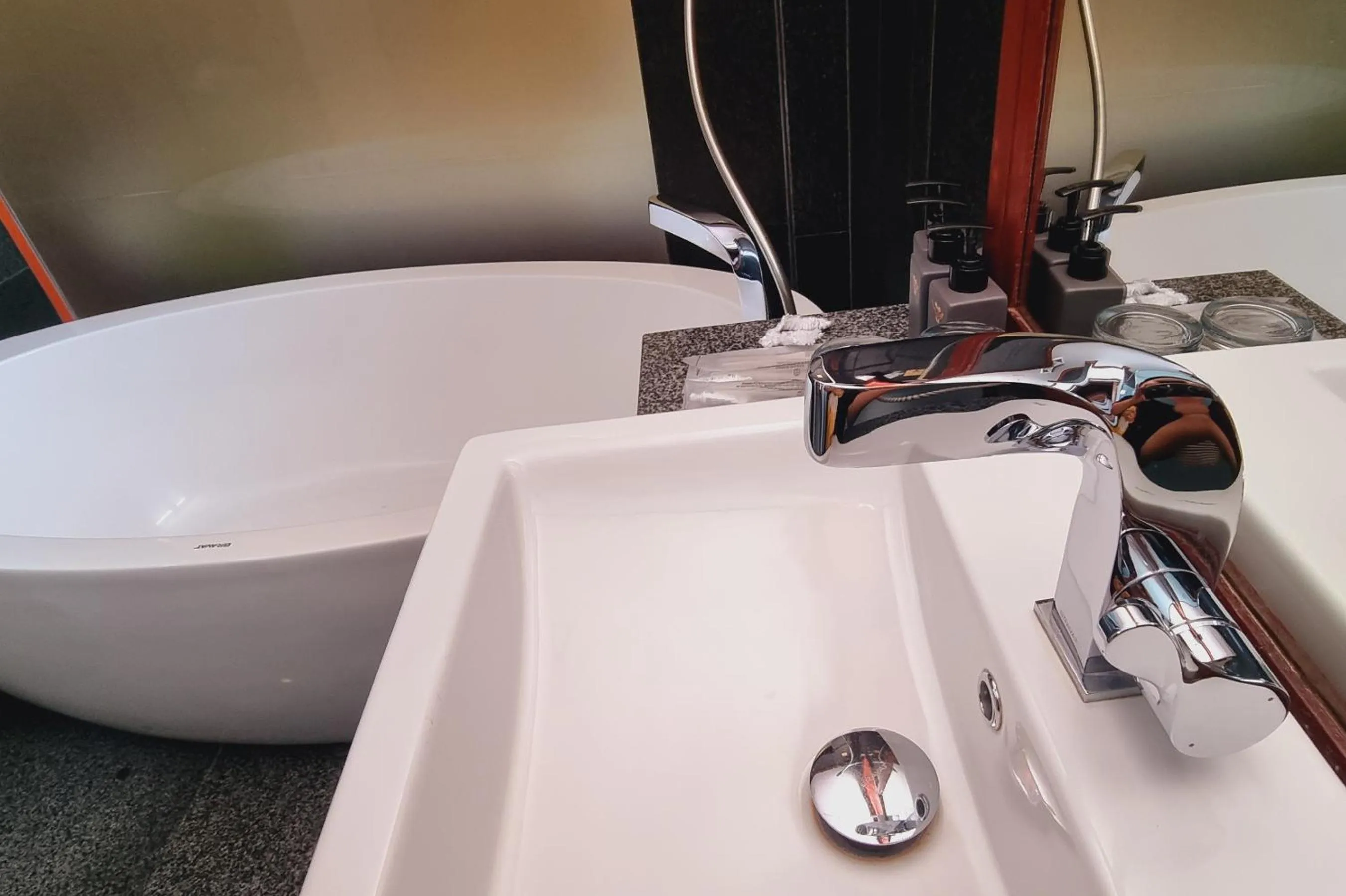 Bathroom in Víd Angkor Boutique