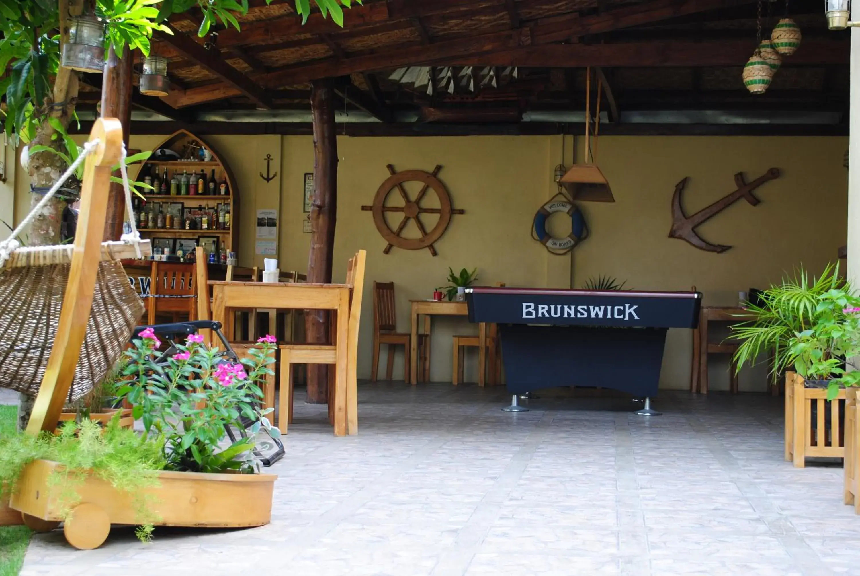 Sports, Lobby/Reception in Captains Lodge and Bar