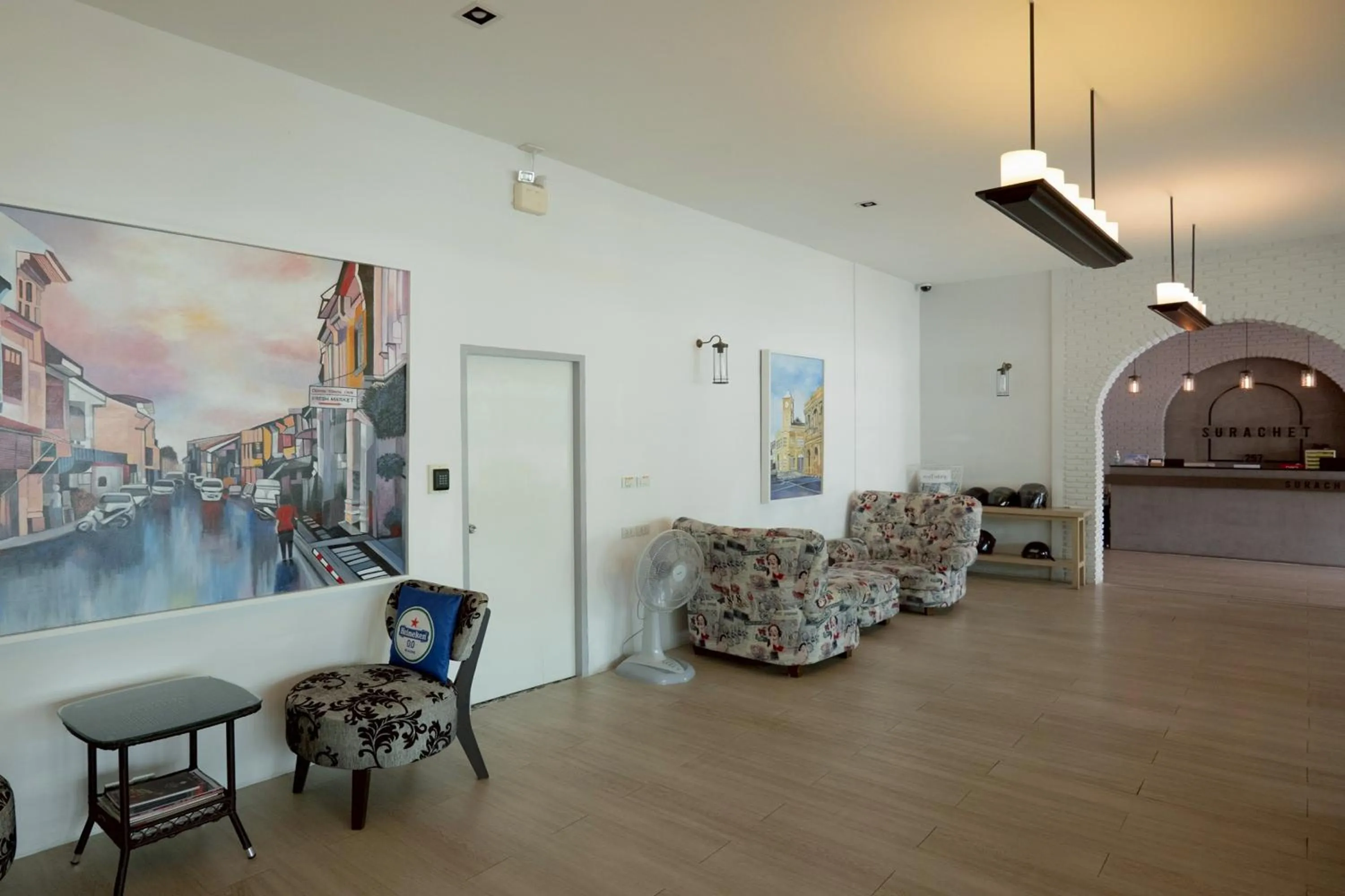 Seating area in Surachet at 257 Boutique House