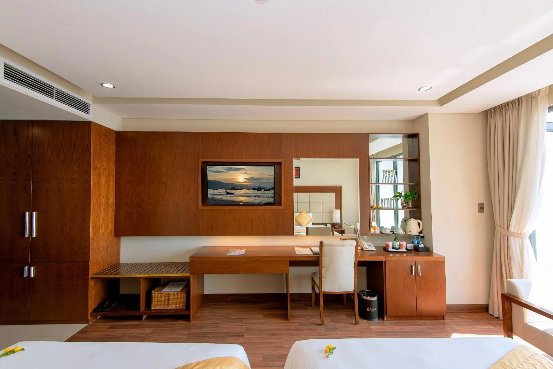 Photo of the whole room, Bed in Grand Sea Hotel Danang