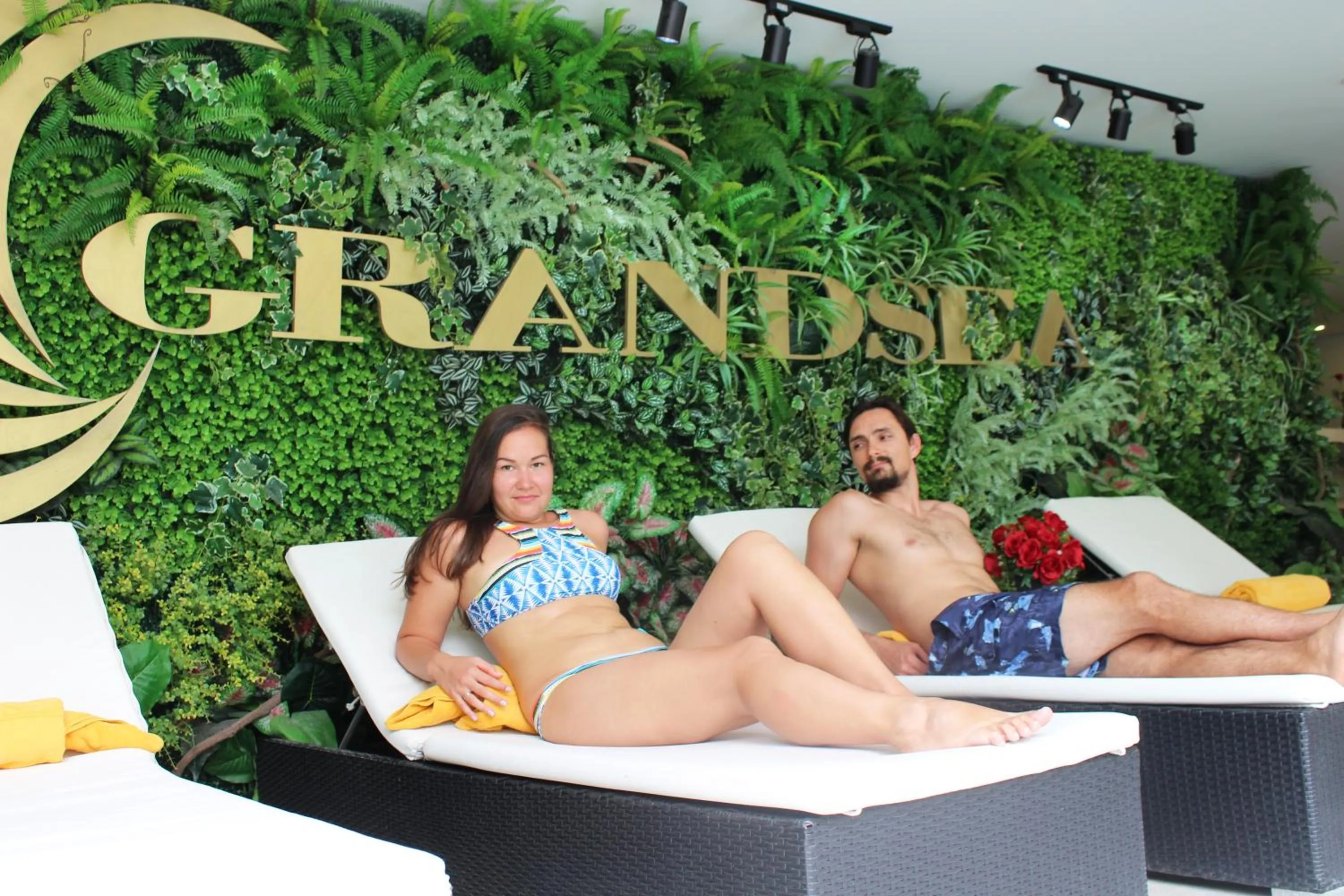 Swimming pool in Grand Sea Hotel Danang