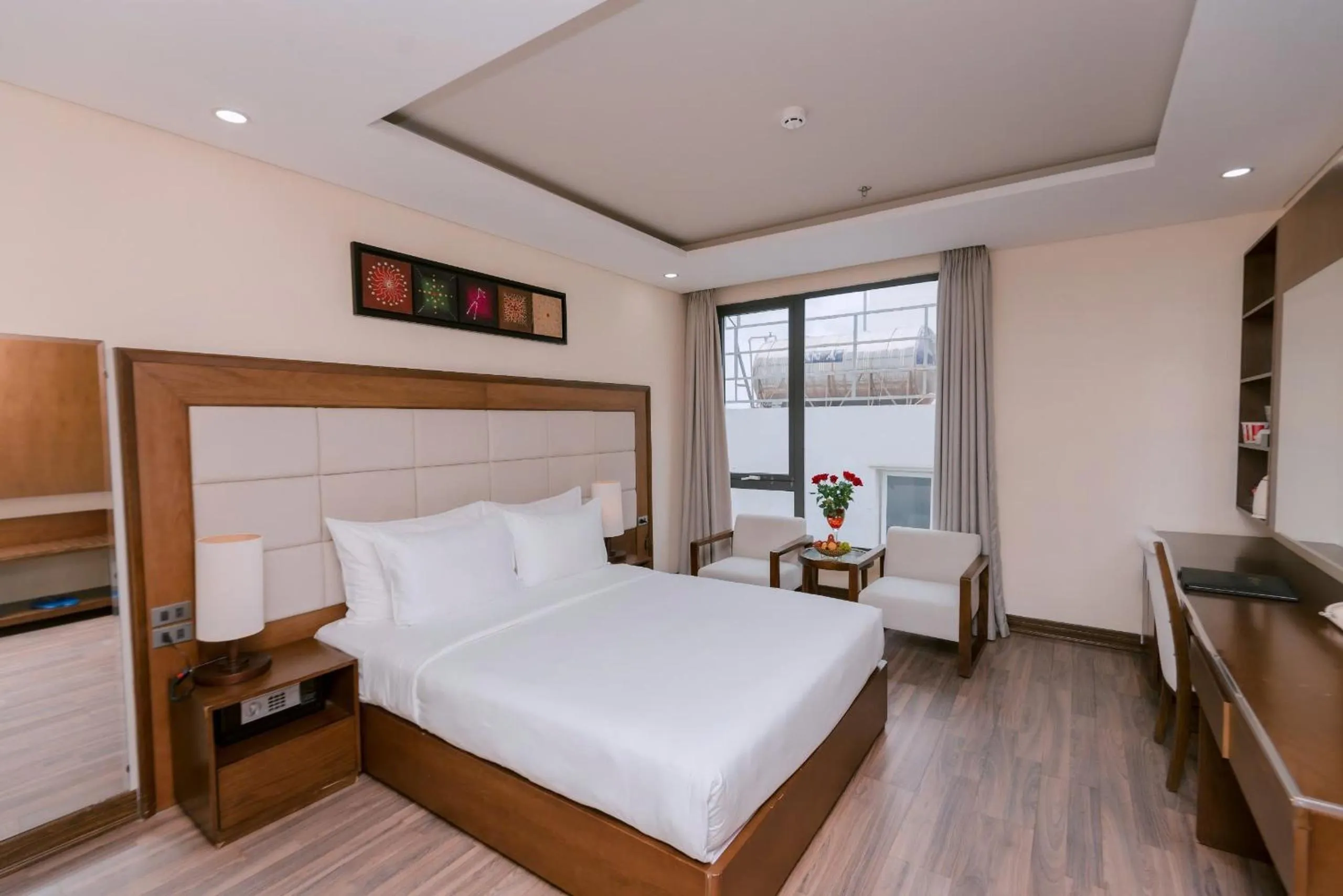 Bedroom, Bed in Grand Sea Hotel Danang