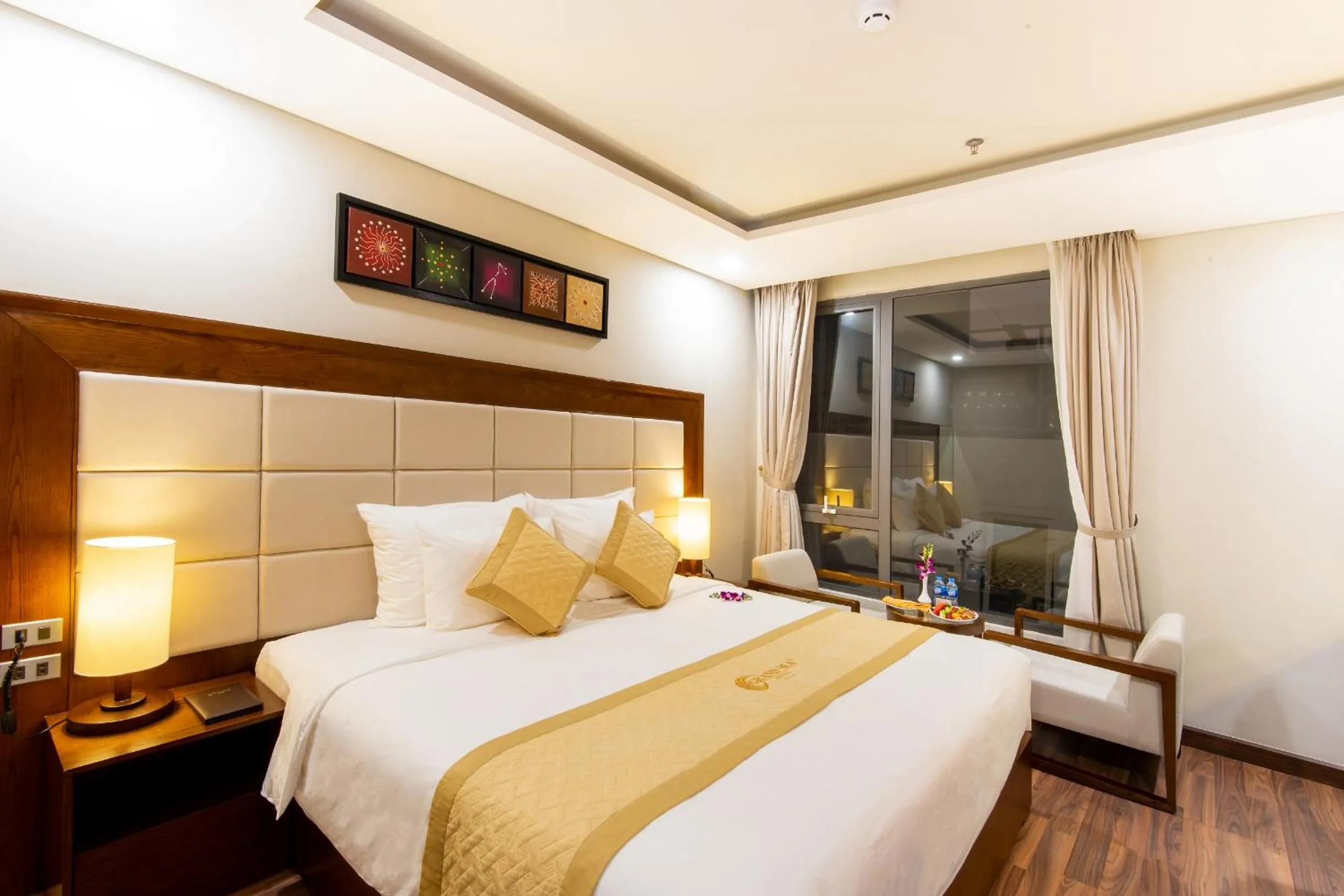 Bed in Grand Sea Hotel Danang
