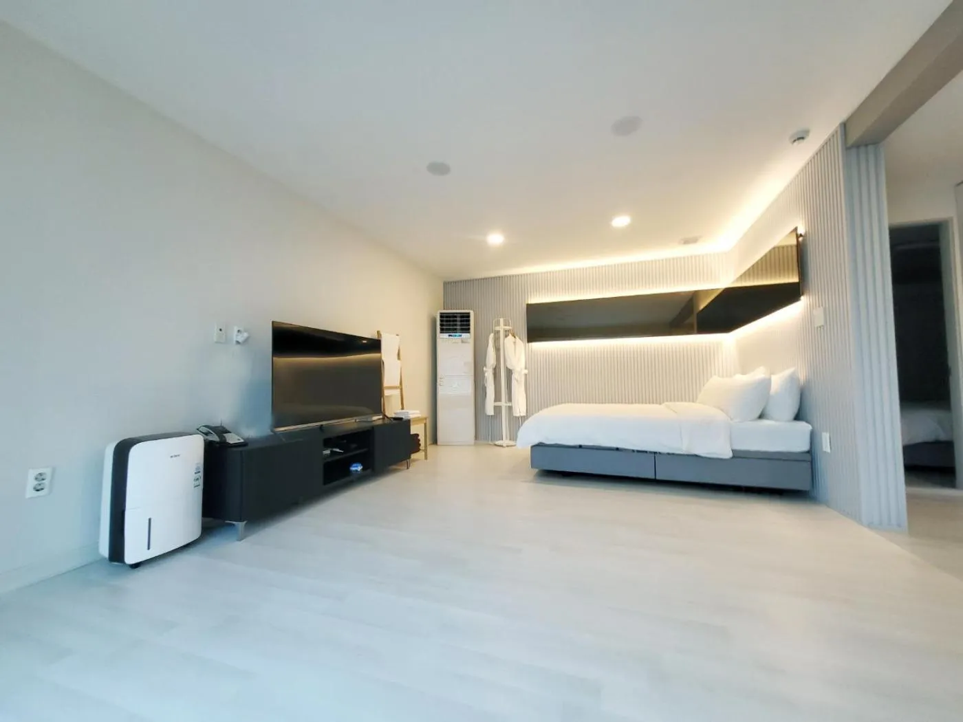 Bed in Penatess Pool Villa