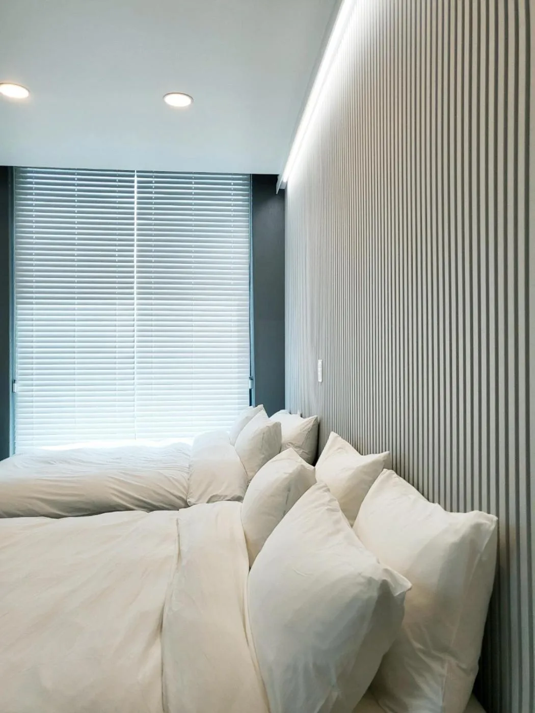 Bed in Penatess Pool Villa