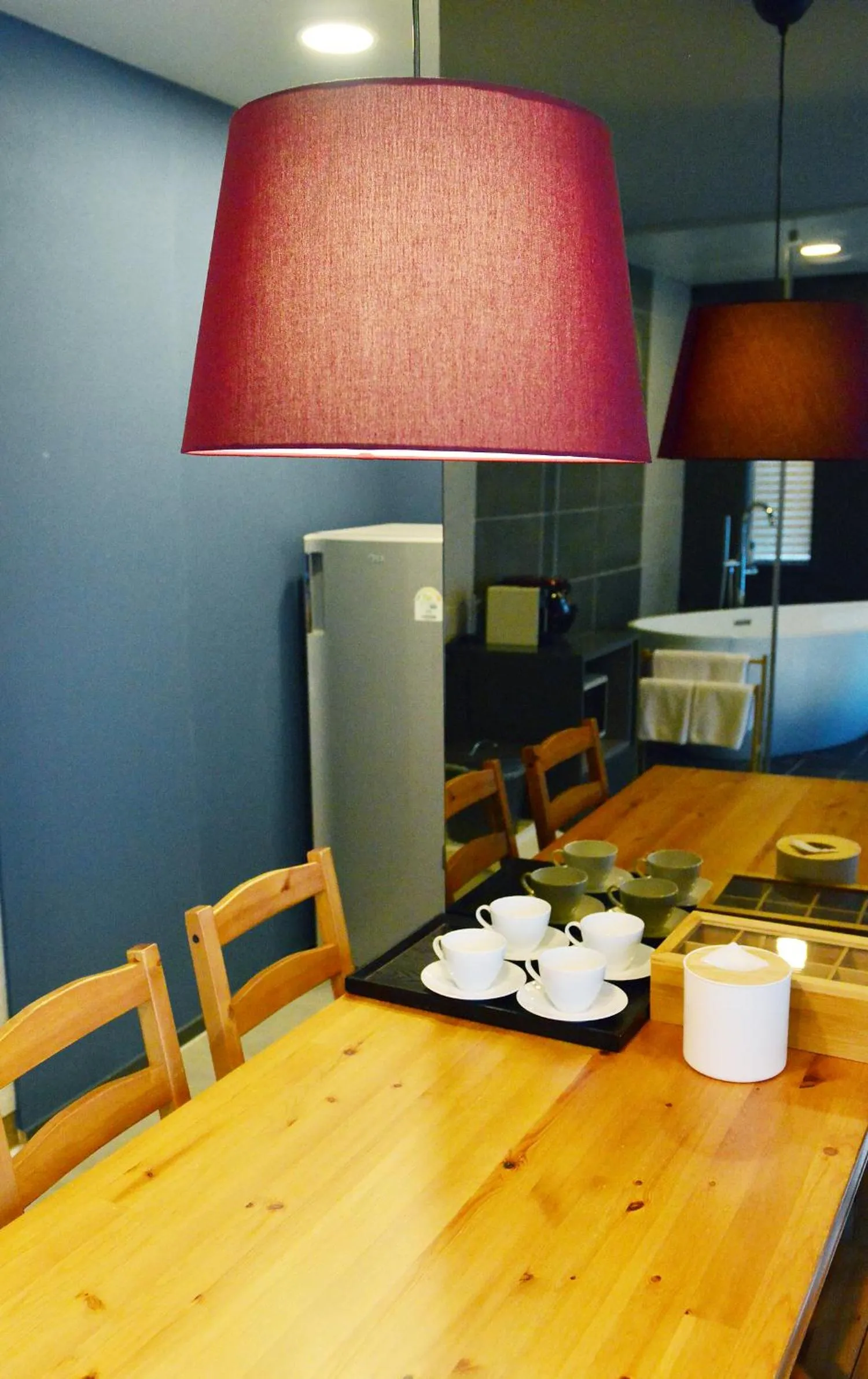 Kitchen or kitchenette in Penatess Pool Villa