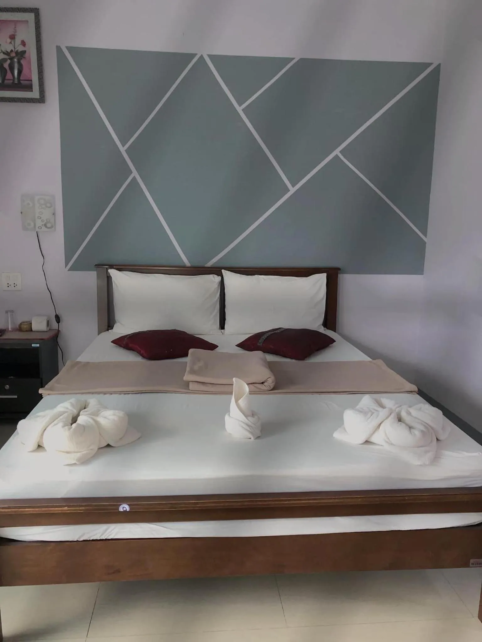 Bed in zzeehouse