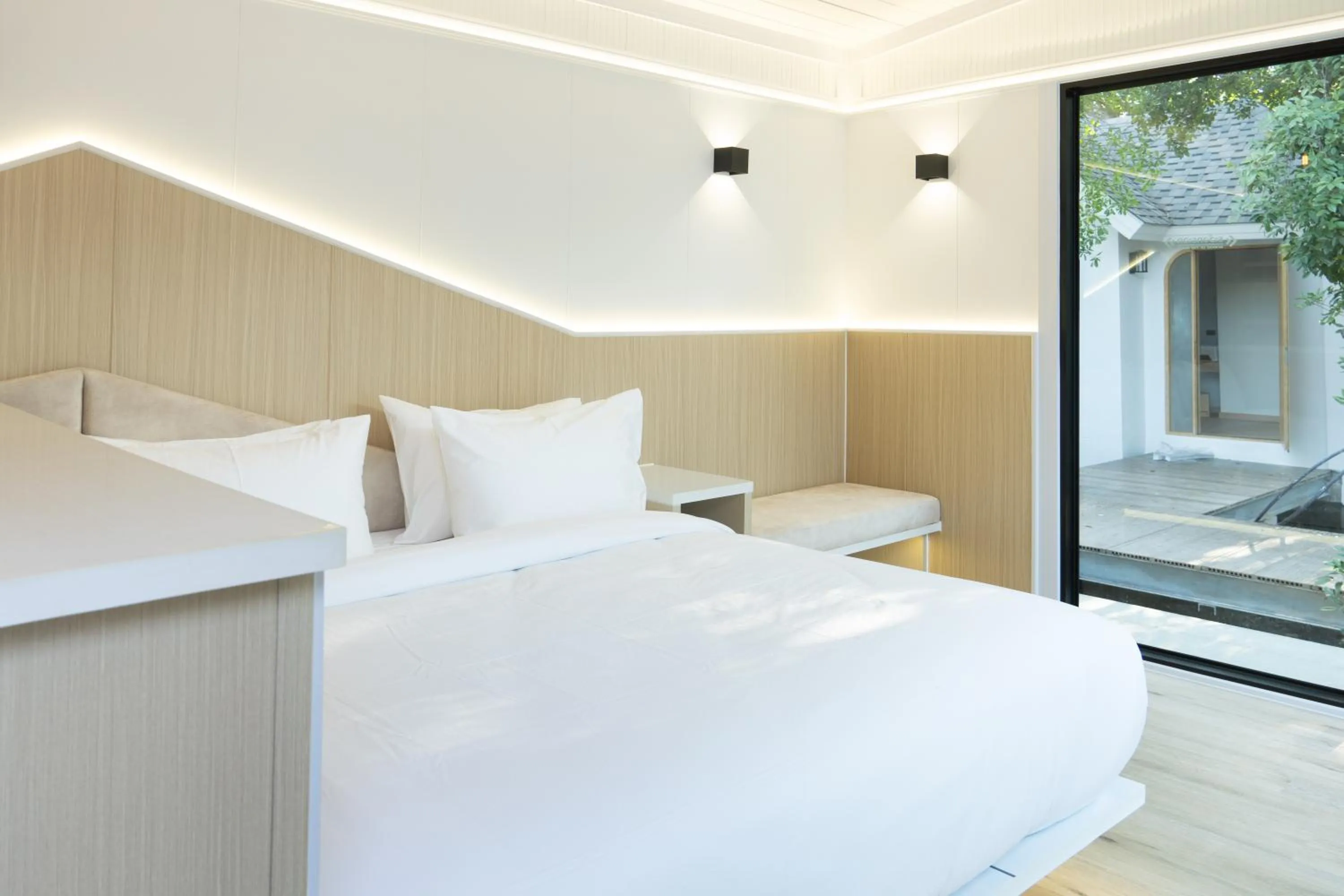 Bed in rimbaymangroveresort