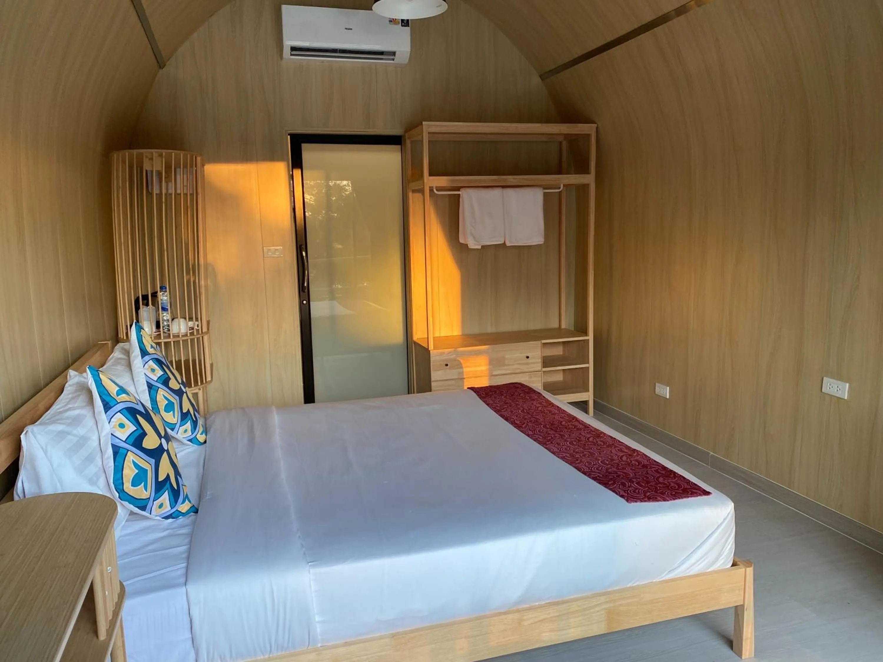 Bed in รตะธารา รีสอร์ท ratathara resort