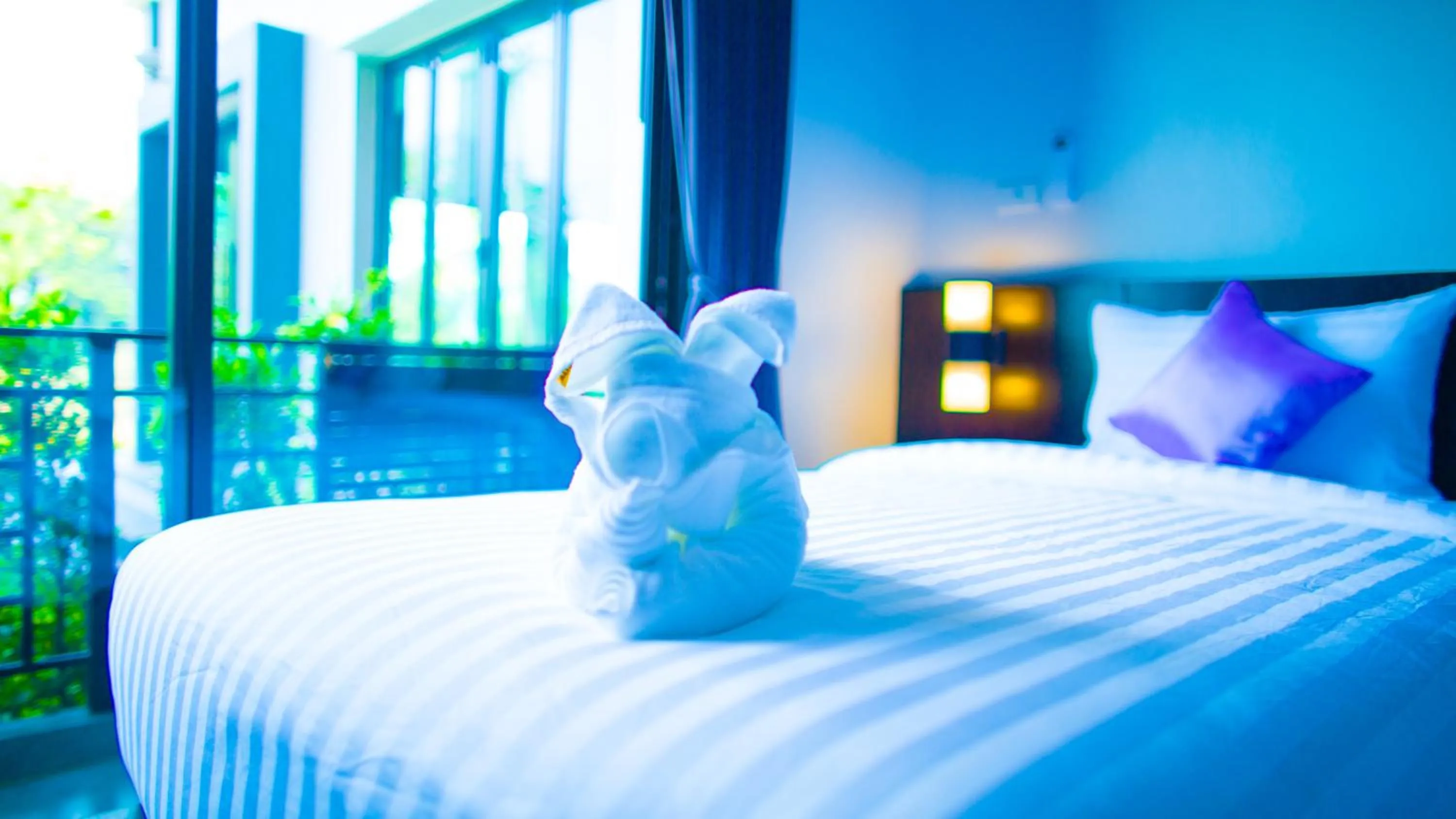 Property building, Bed in Aziss Boutique Hotel - SHA Plus