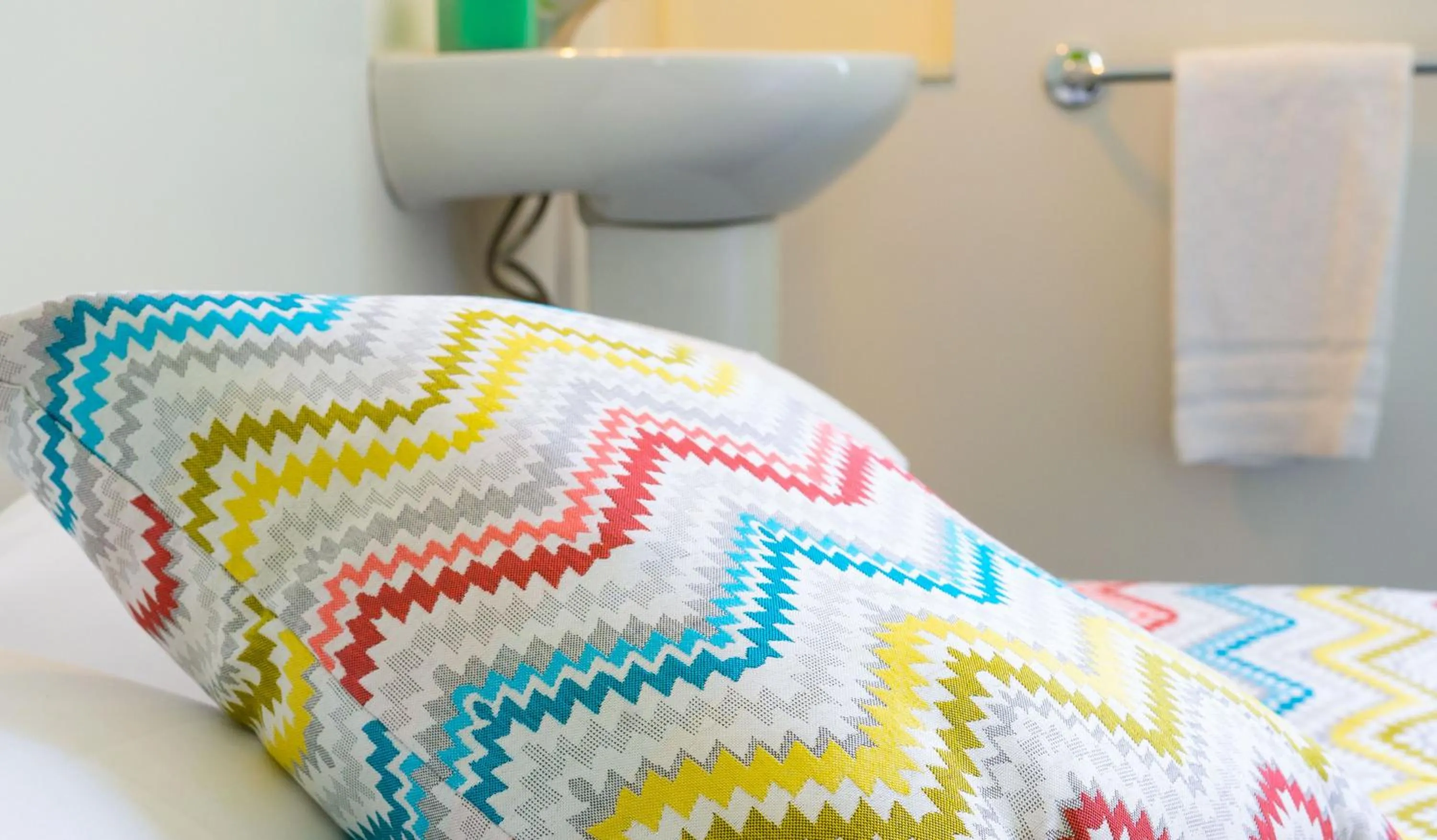 Decorative detail, Bed in Central and Basic Universitat for YOUNG HOSTEL