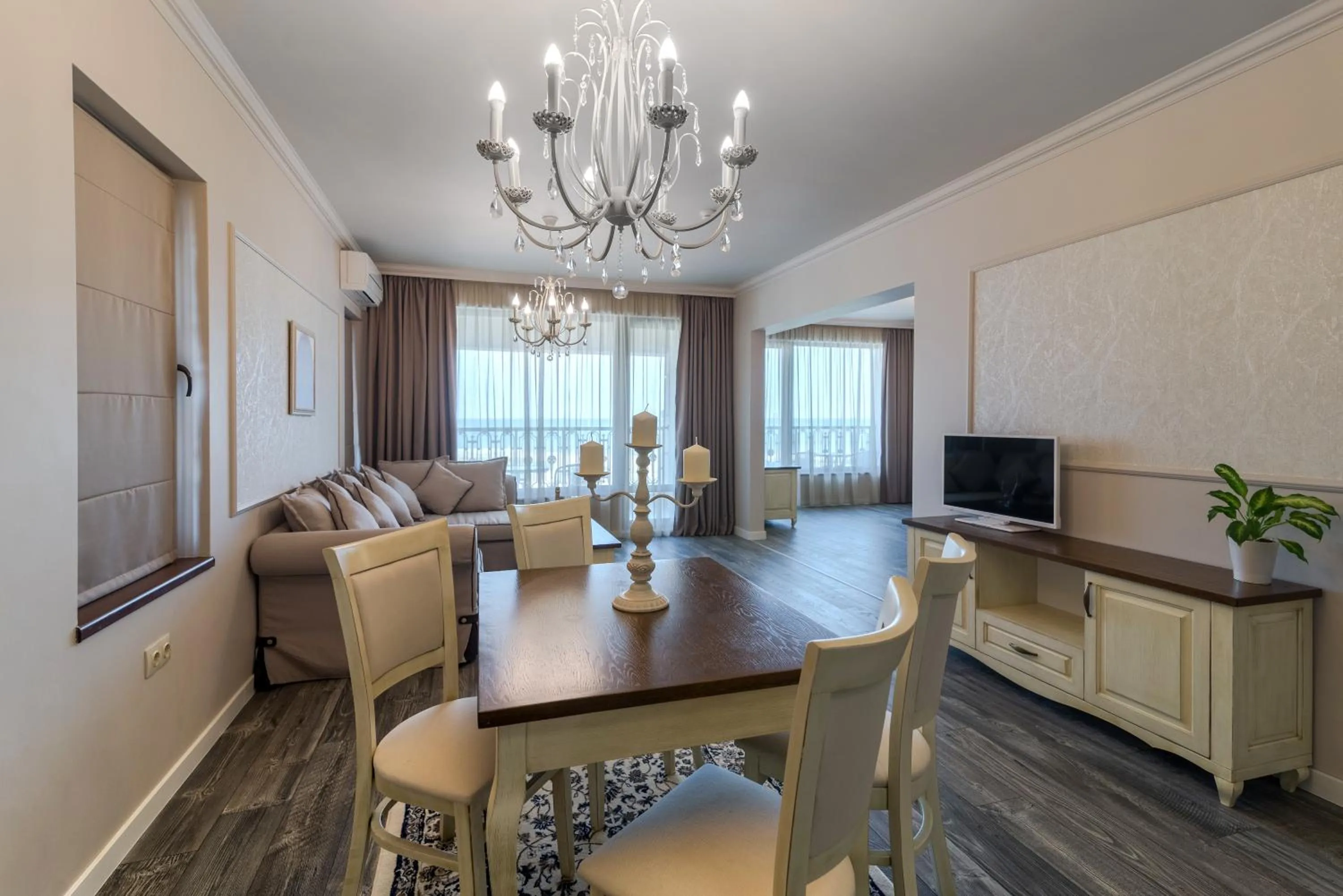 Seating area in Sunny Castle Hotel - All Inclusive, Beach and Free parking