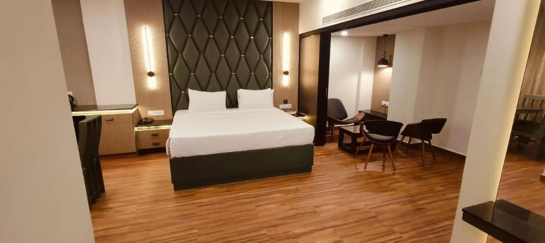 Bed in Hotel Grand Residence